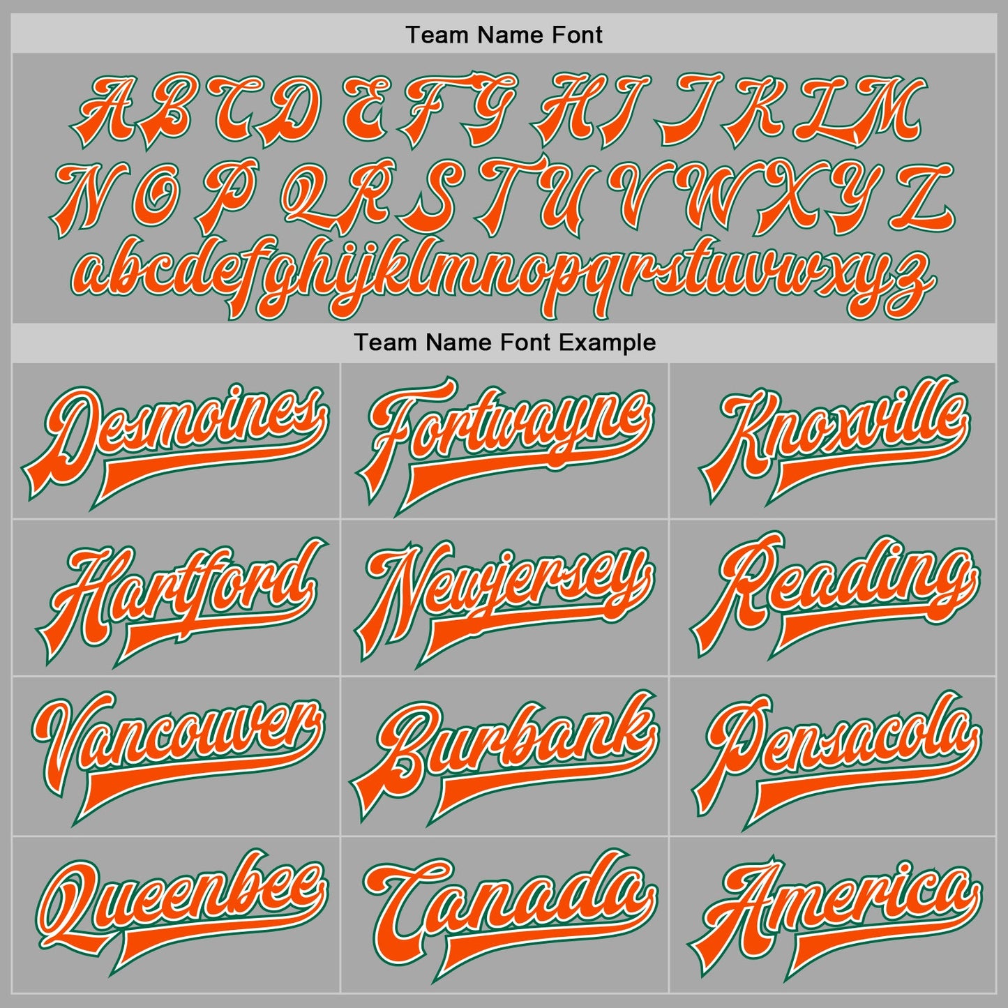 Custom Gray Kelly Green-Orange Bomber Full-Snap Varsity Letterman Jacket view 6