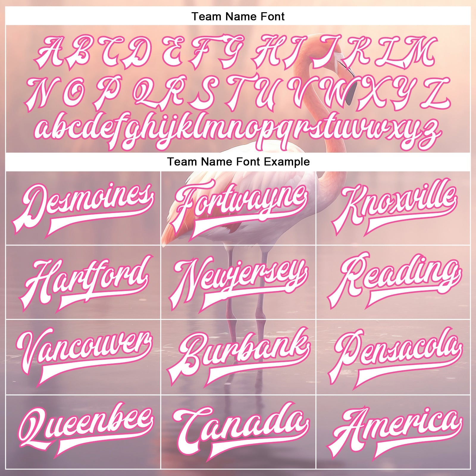 Custom Medium Pink White-Pink Flamingo 3D Pattern Design Bomber Full-Snap Varsity Letterman Jacket view 6