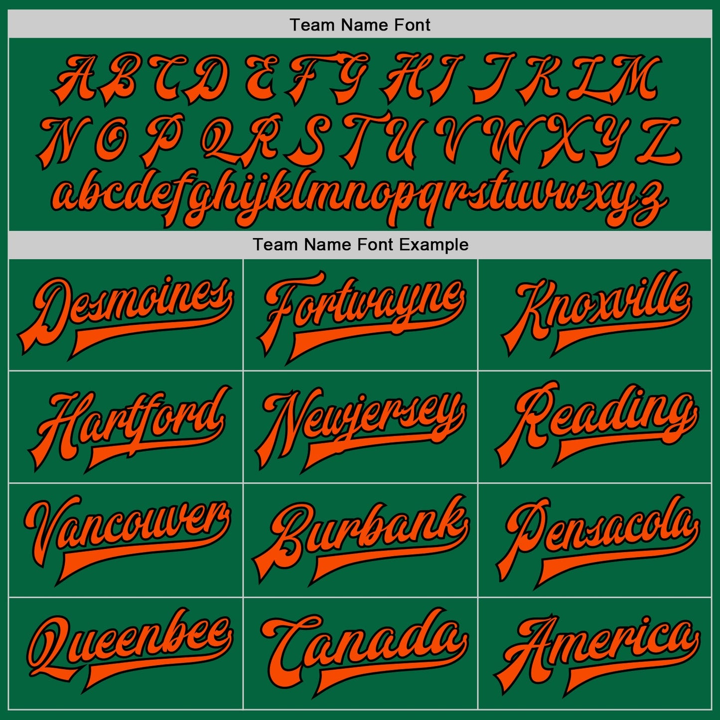 Custom Kelly Green Orange-Black Bomber Full-Snap Varsity Letterman Jacket view 6