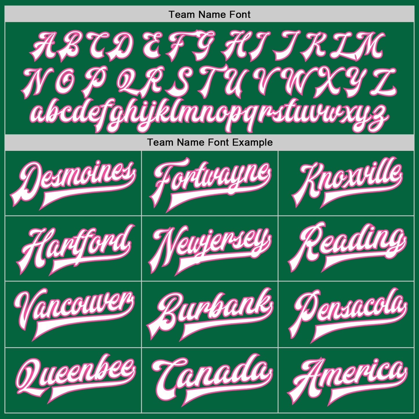 Custom Kelly Green White-Pink Bomber Full-Snap Varsity Letterman Jacket view 6