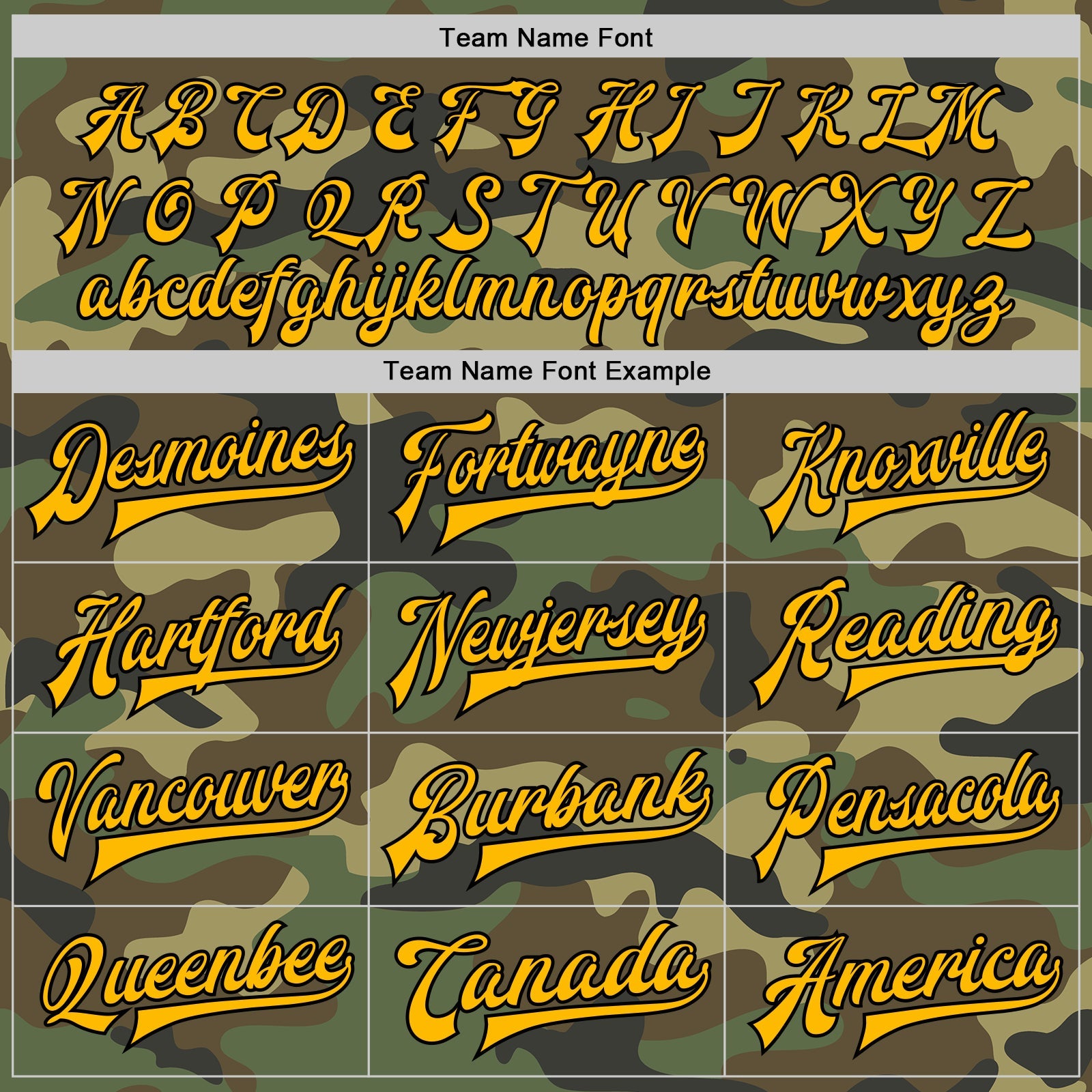 Custom Camo Gold-Black Bomber Full-Snap Varsity Letterman Salute To Service Jacket view 6