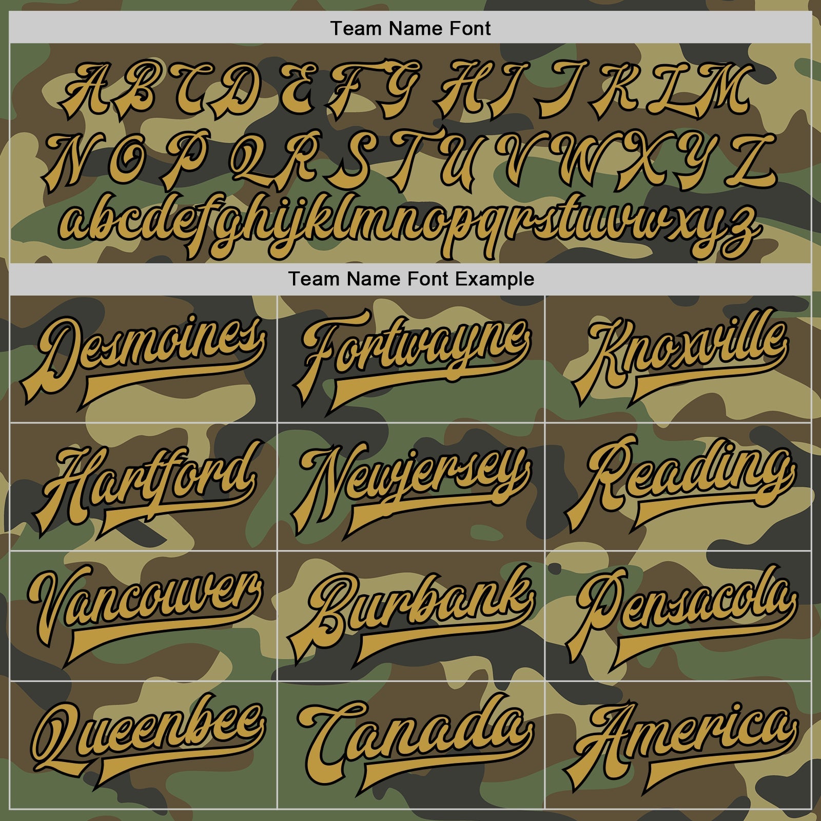 Custom Camo Old Gold-Black Bomber Full-Snap Varsity Letterman Salute To Service Jacket view 6