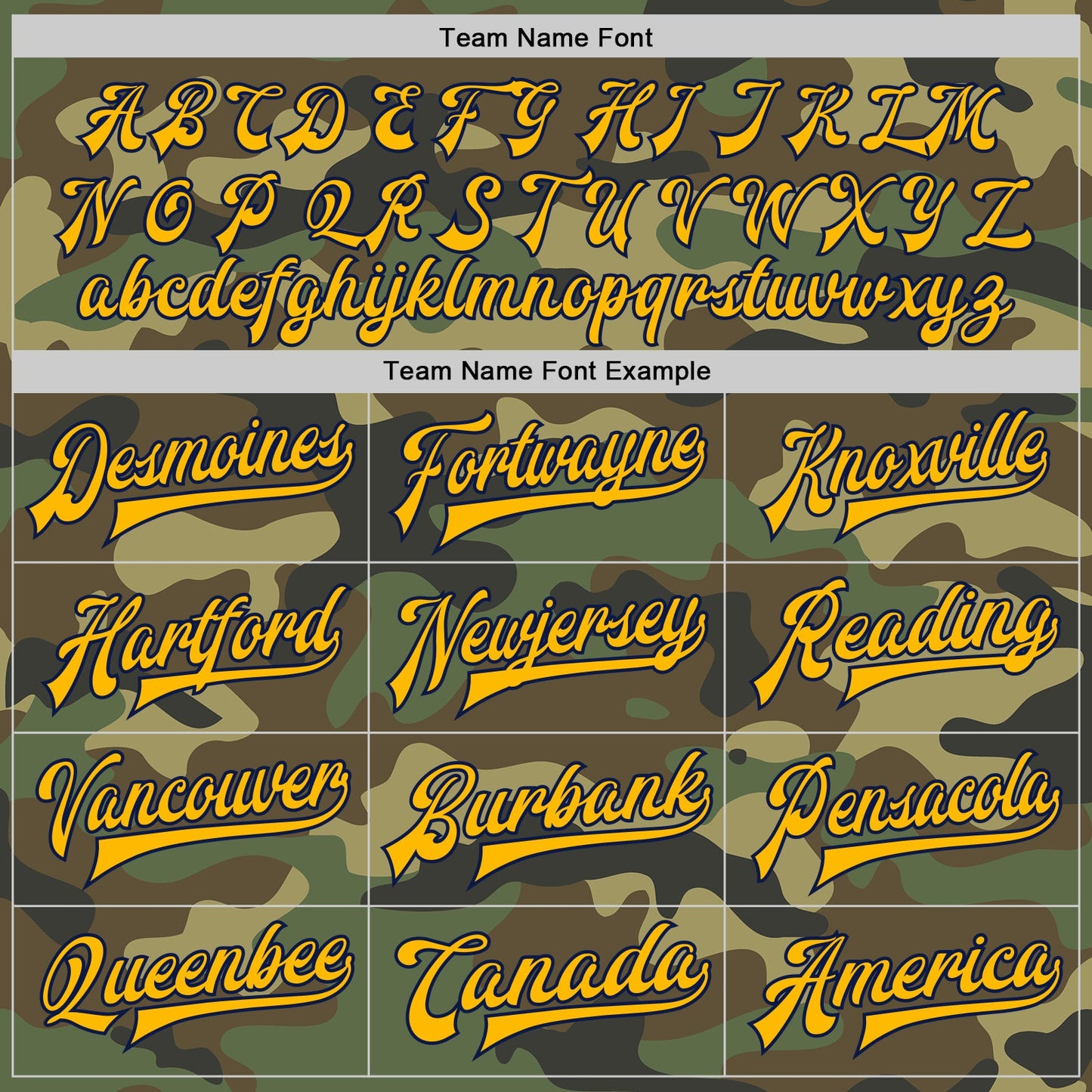 Custom Camo Gold-Navy Bomber Full-Snap Varsity Letterman Salute To Service Jacket view 6