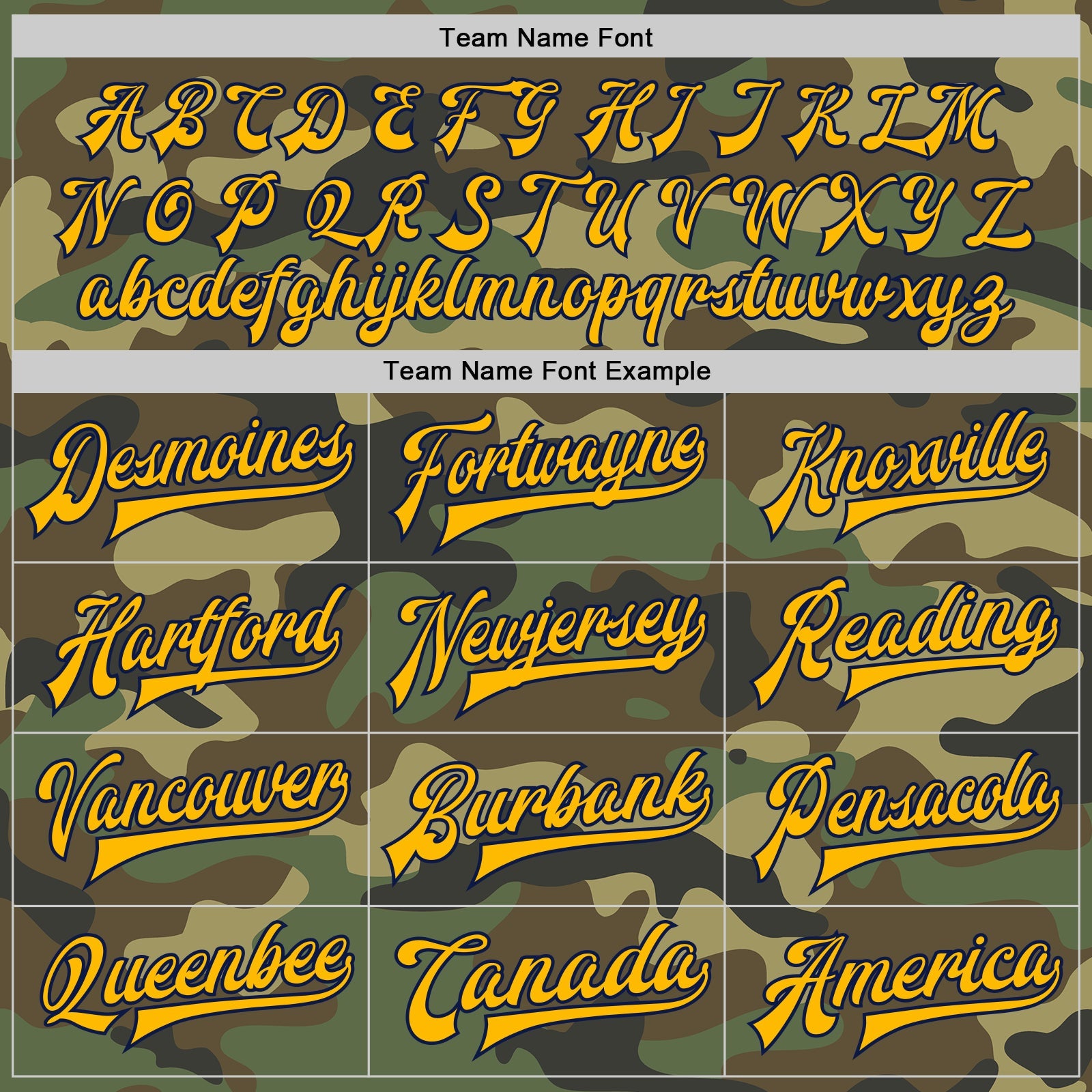 Custom Camo Gold-Navy Bomber Full-Snap Varsity Letterman Salute To Service Jacket view 6