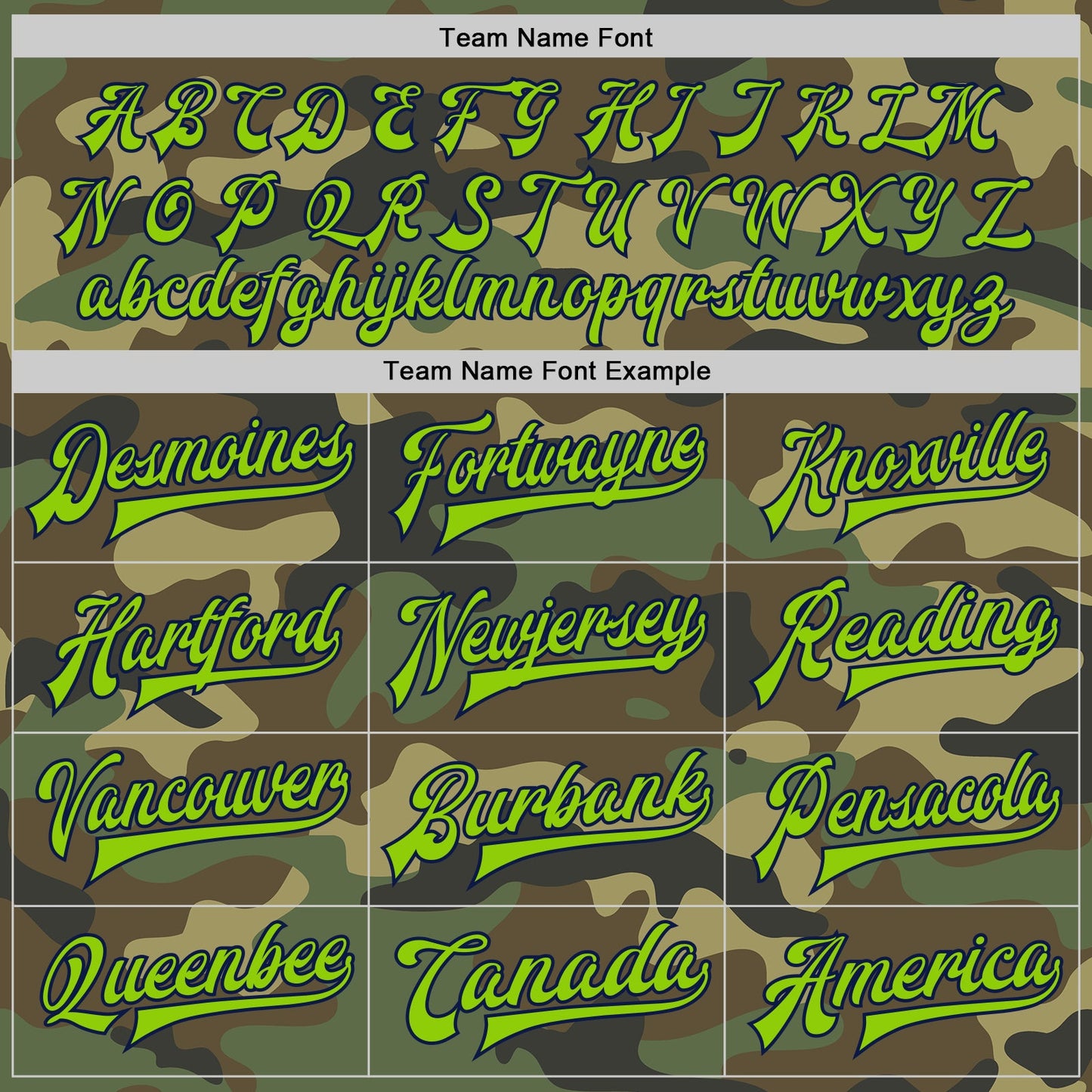 Custom Camo Neon Green-Navy Bomber Full-Snap Varsity Letterman Salute To Service Jacket view 6