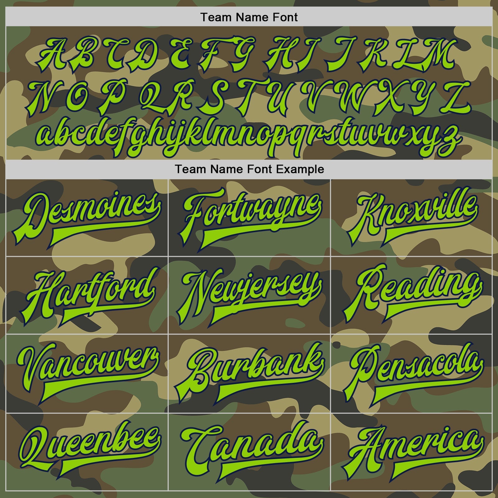 Custom Camo Neon Green-Navy Bomber Full-Snap Varsity Letterman Salute To Service Jacket view 6