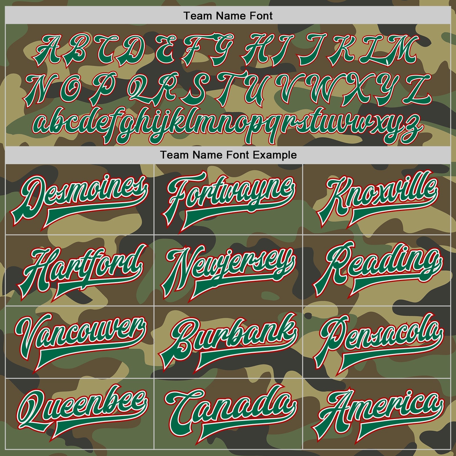 Custom Camo Red-Kelly Green Bomber Full-Snap Varsity Letterman Salute To Service Jacket view 6