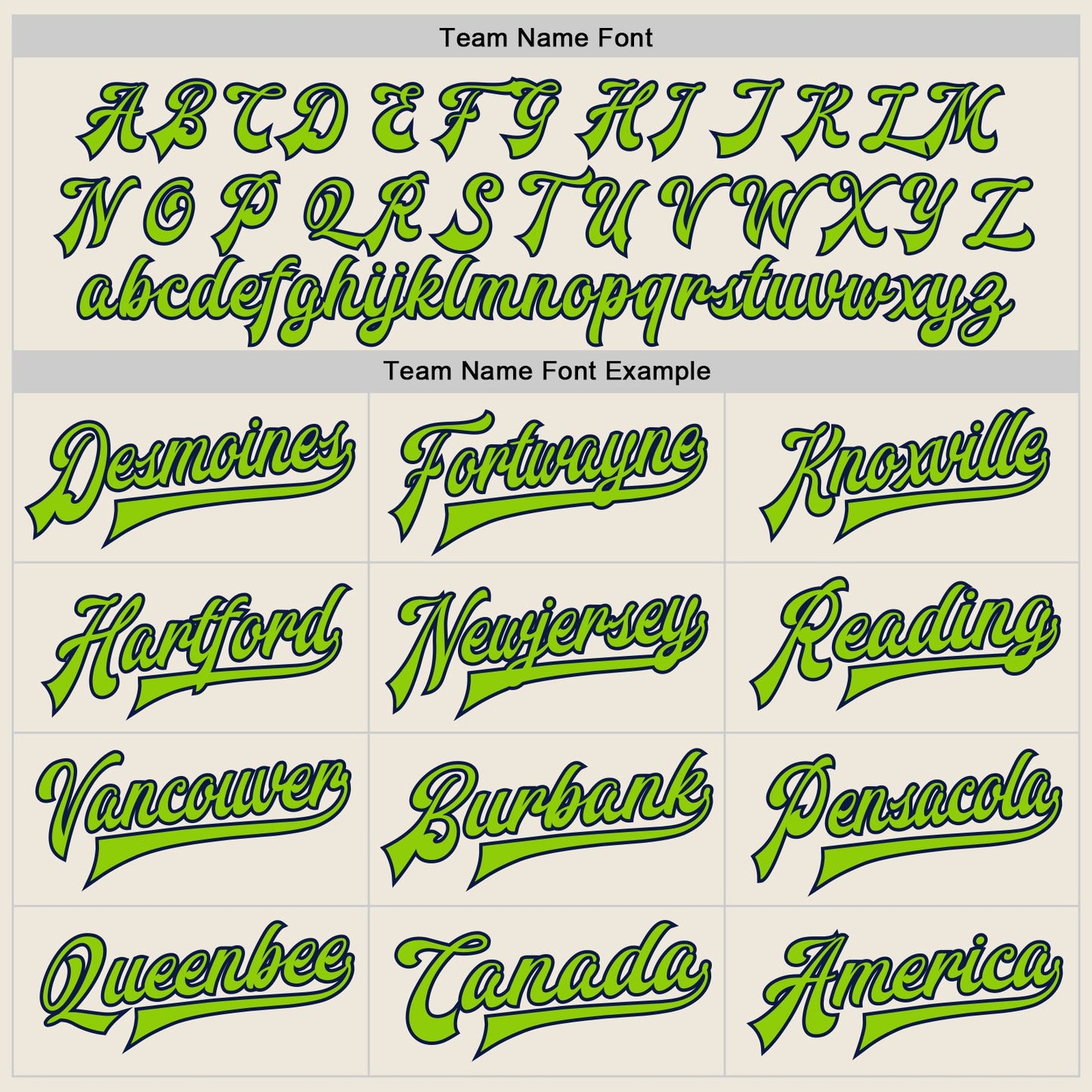 Custom Cream Neon Green-Navy Bomber Full-Snap Varsity Letterman Jacket view 6