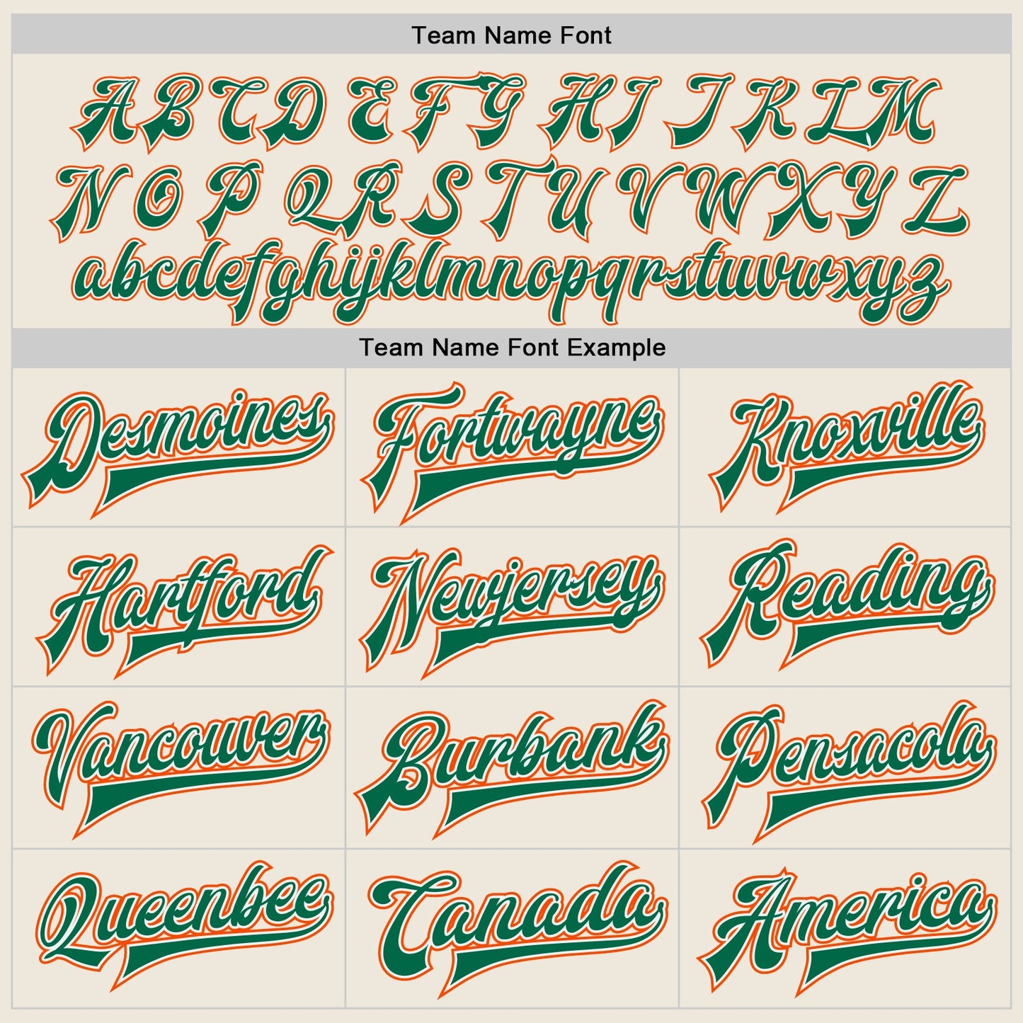 Custom Cream Orange-Kelly Green Bomber Full-Snap Varsity Letterman Jacket view 6