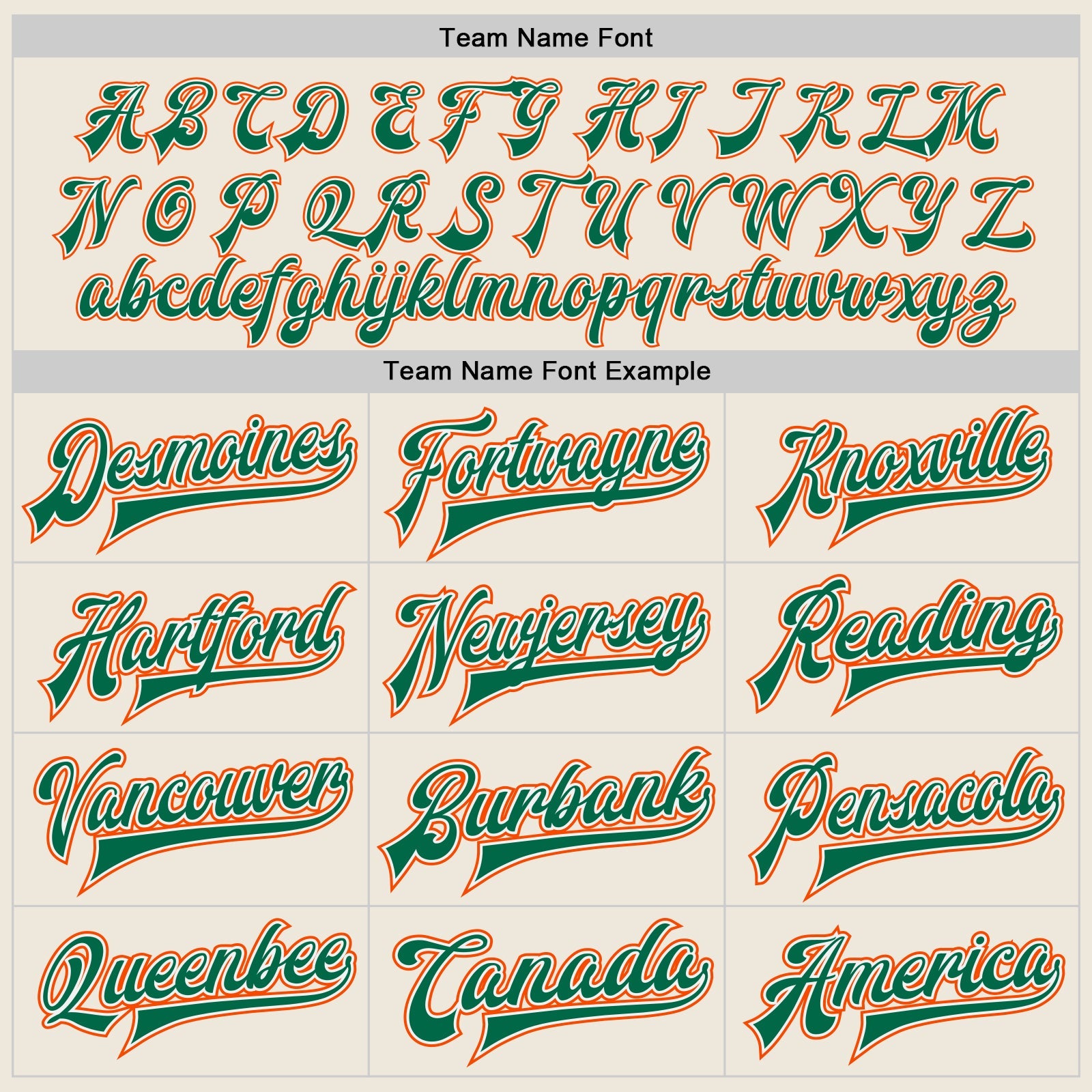 Custom Cream Orange-Kelly Green Bomber Full-Snap Varsity Letterman Jacket view 6