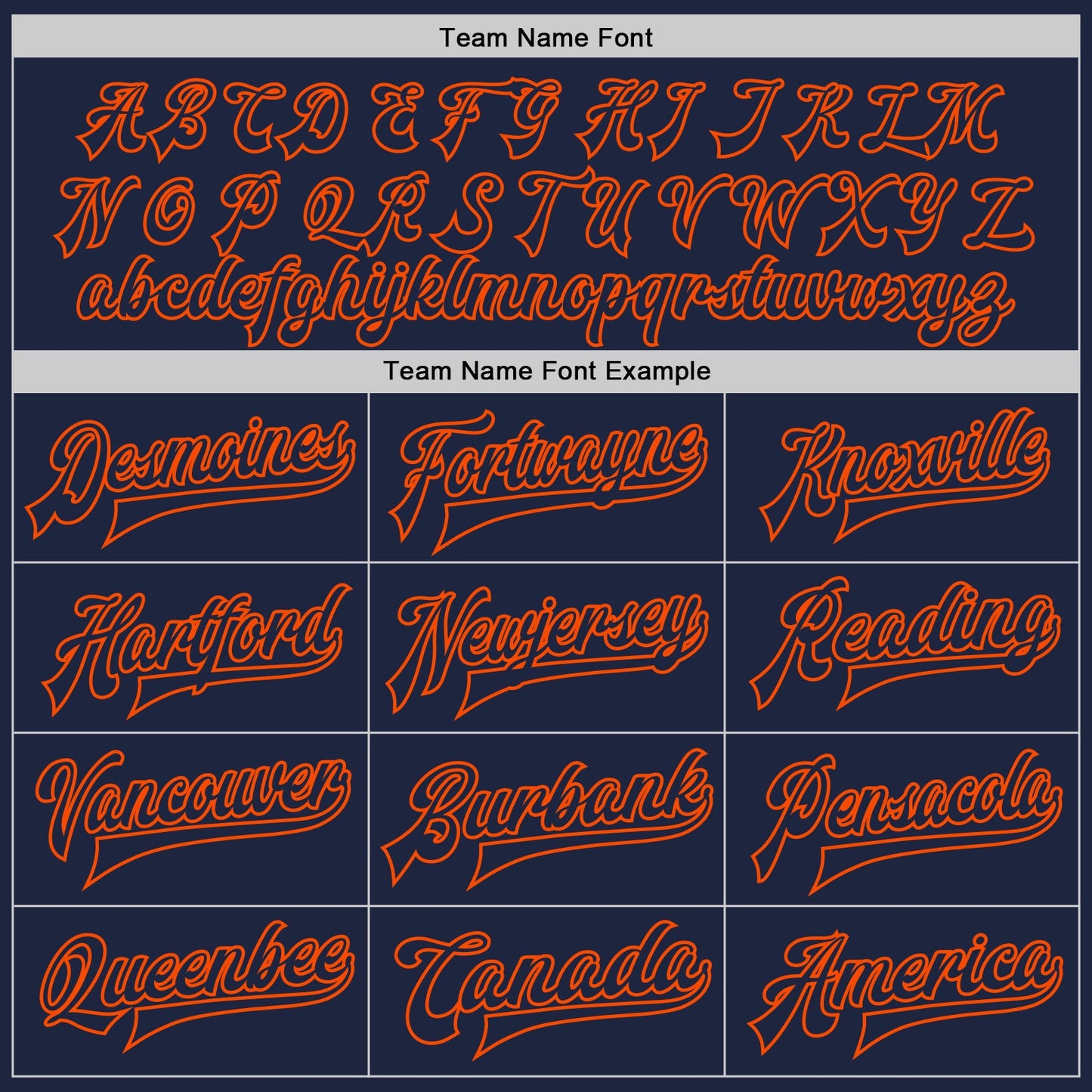 Custom Navy Orange Bomber Full-Snap Varsity Letterman Jacket view 6