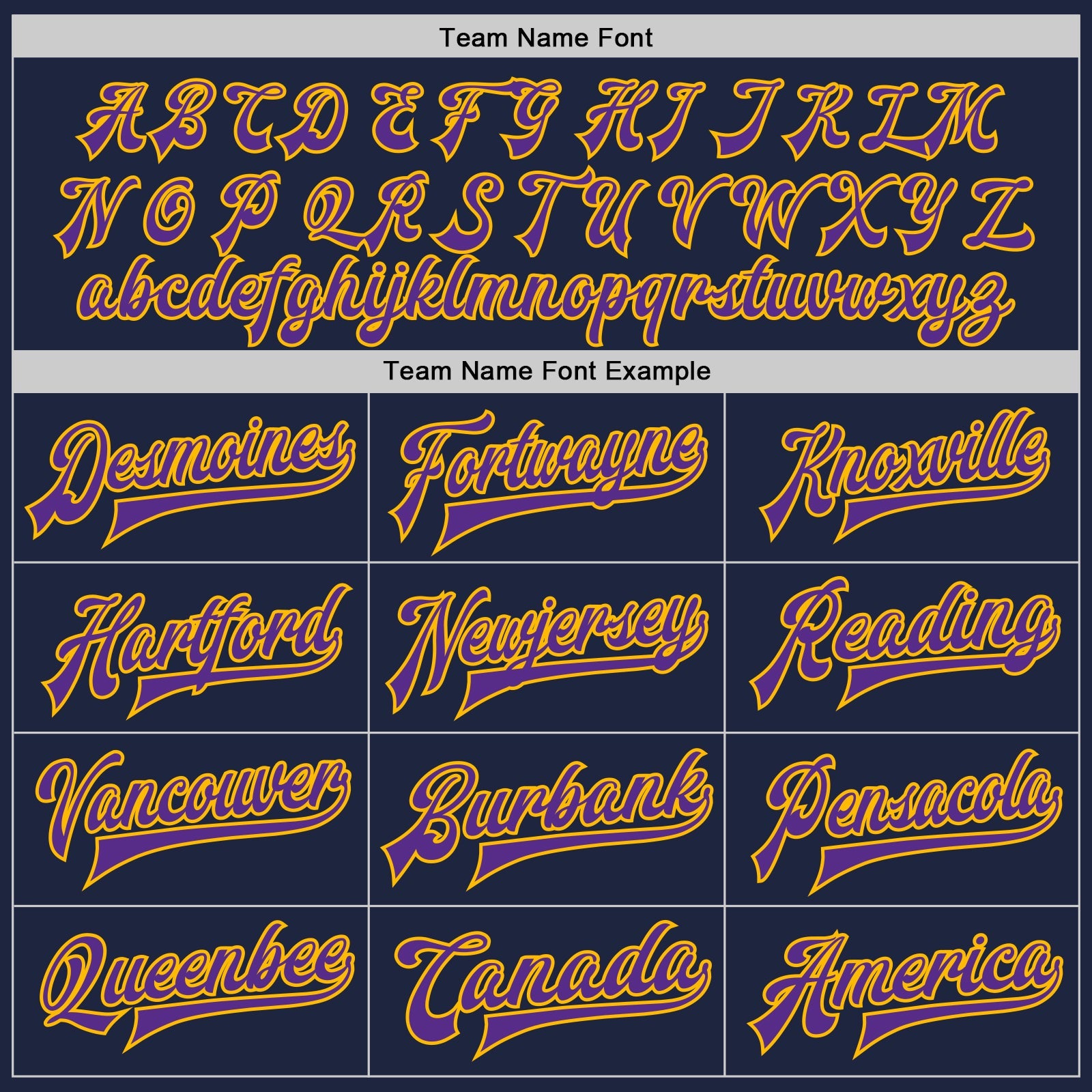 Custom Navy Purple-Gold Bomber Full-Snap Varsity Letterman Jacket view 6