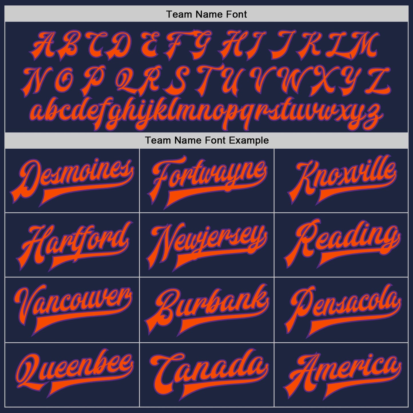 Custom Navy Purple-Orange Bomber Full-Snap Varsity Letterman Jacket view 6