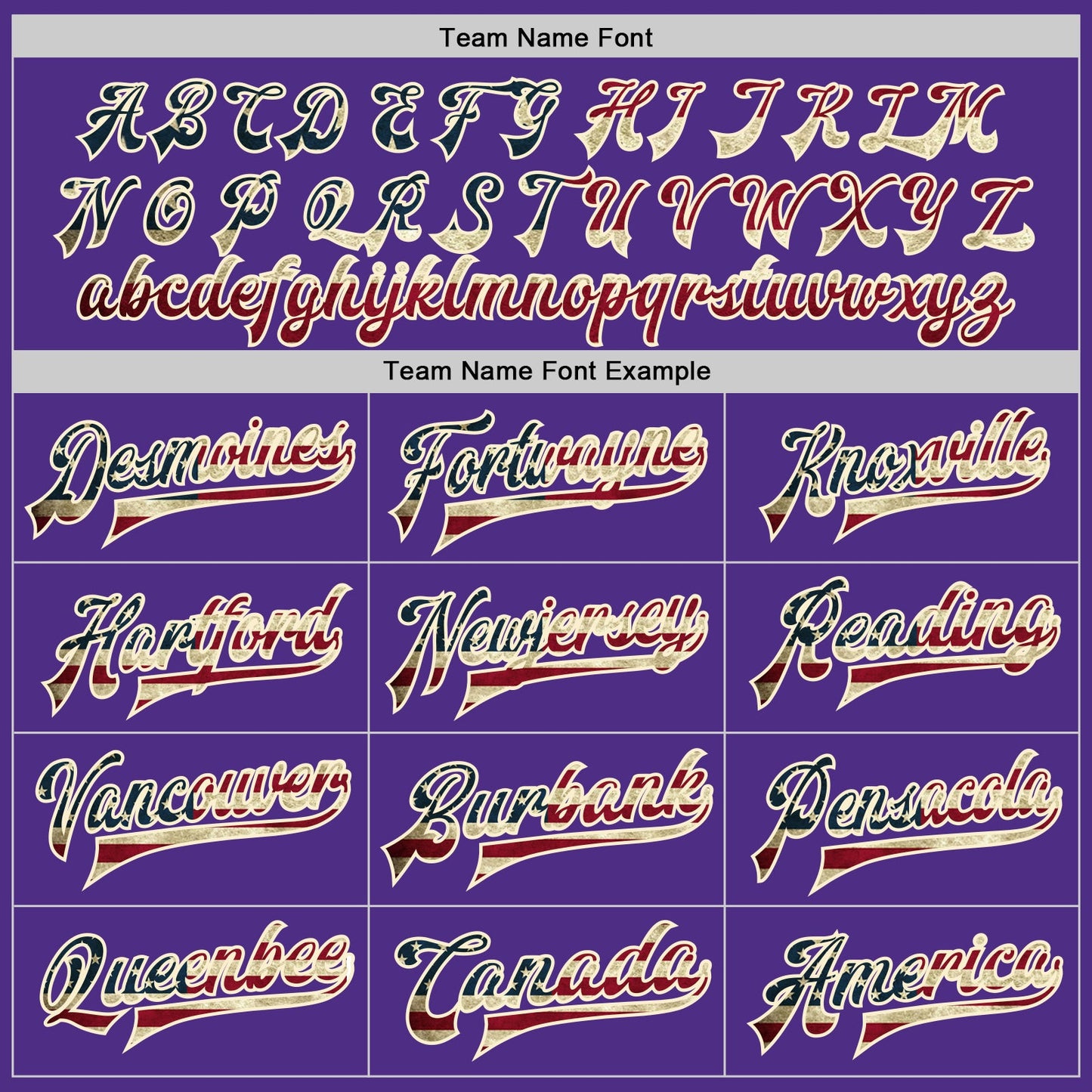 Custom Purple Vintage USA Flag Cream-Black Bomber Full-Snap Varsity Letterman Jacket view 6