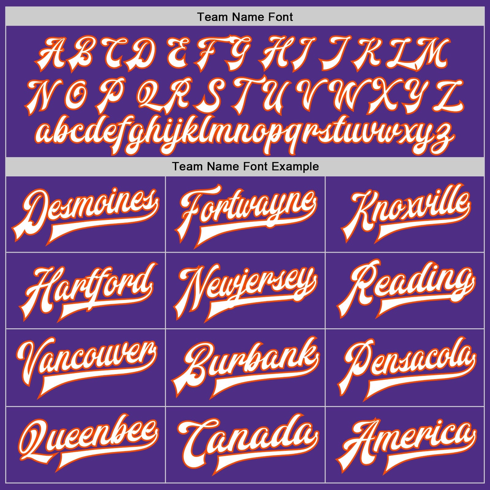 Custom Purple White-Orange Bomber Full-Snap Varsity Letterman Jacket view 6