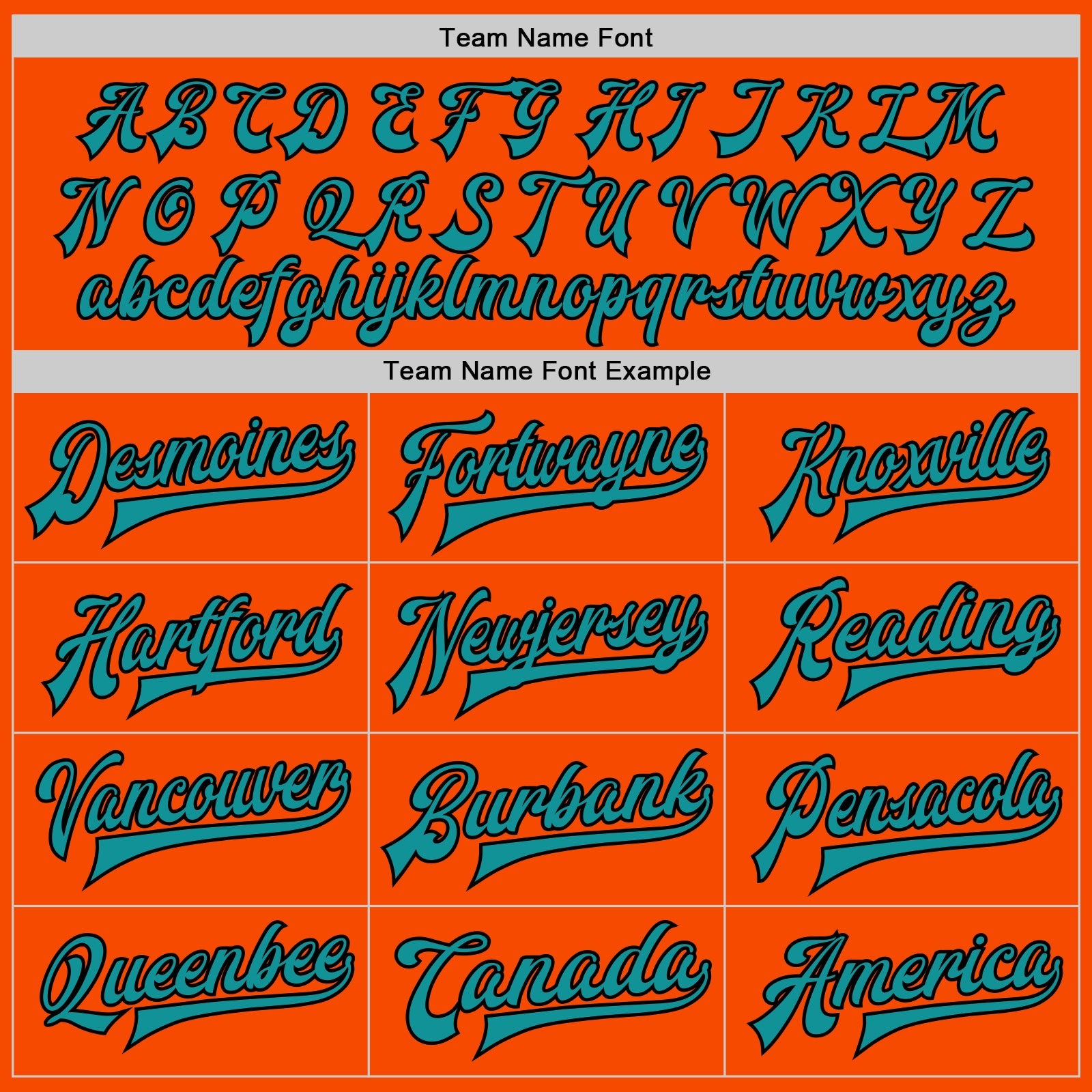Custom Orange Teal-Black Bomber Full-Snap Varsity Letterman Jacket view 6