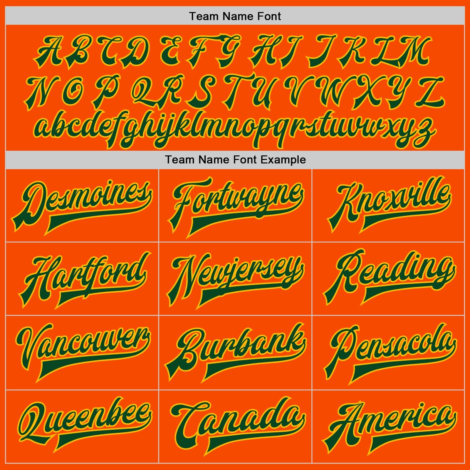 Custom Orange Green-Gold Bomber Full-Snap Varsity Letterman Jacket view 6