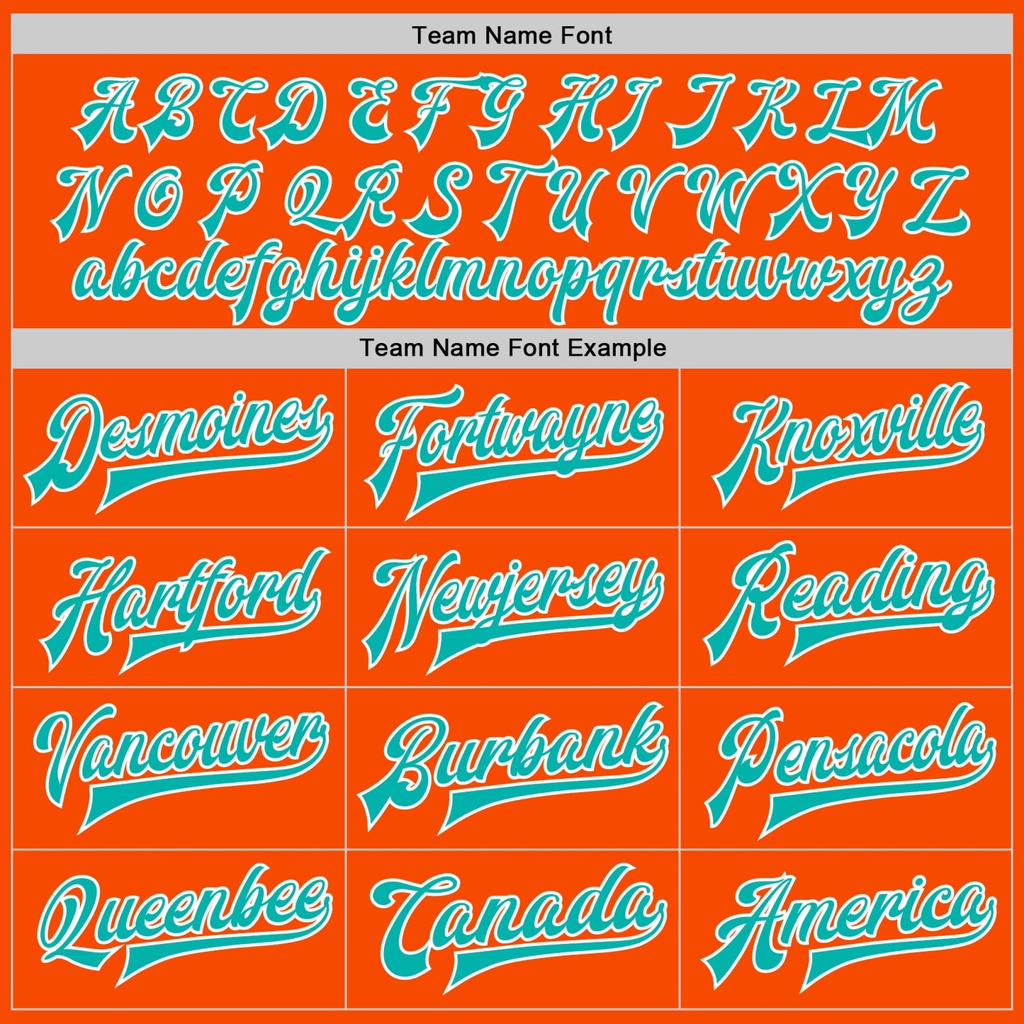 Custom Orange Aqua-White Bomber Full-Snap Varsity Letterman Jacket view 6