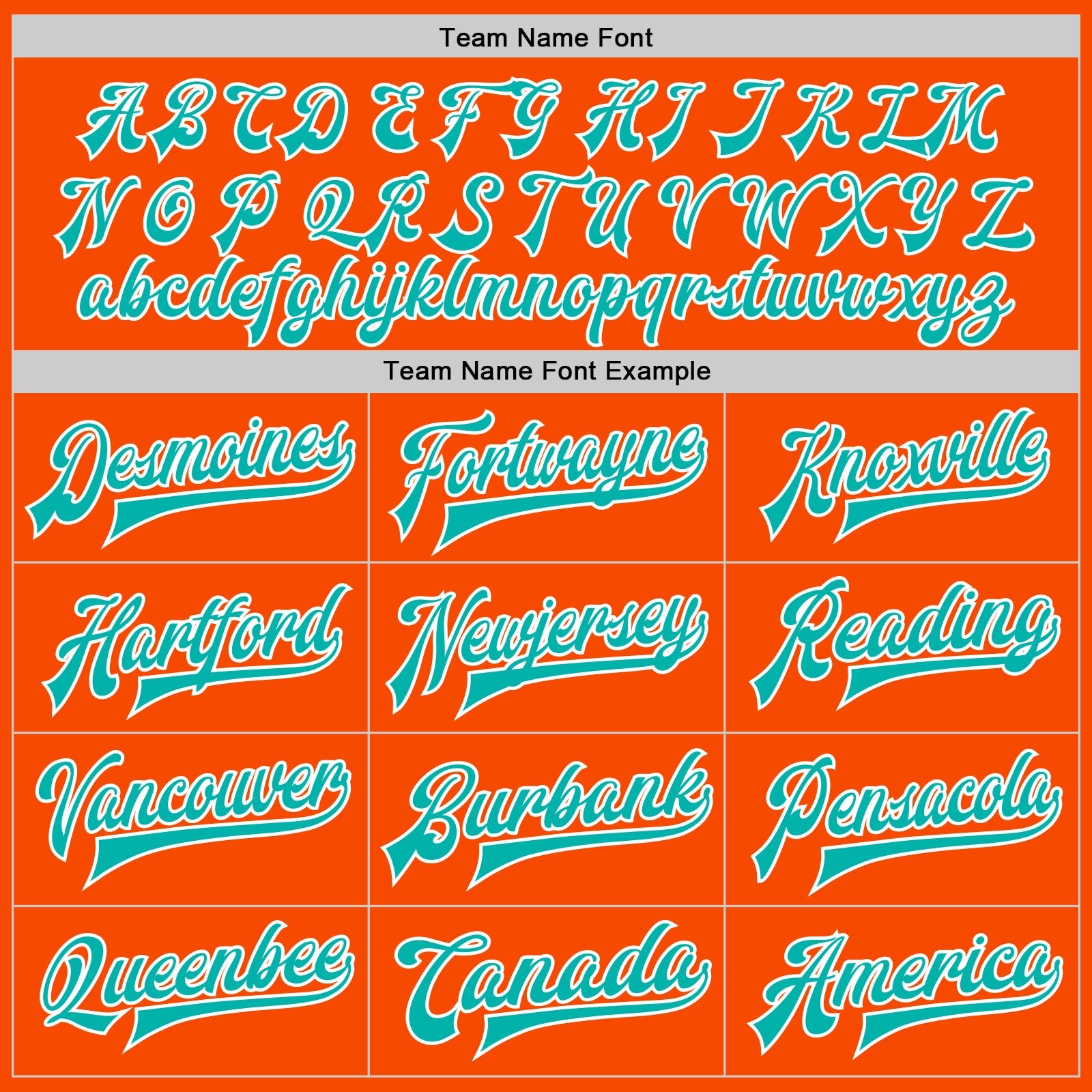 Custom Orange Aqua-White Bomber Full-Snap Varsity Letterman Jacket view 6
