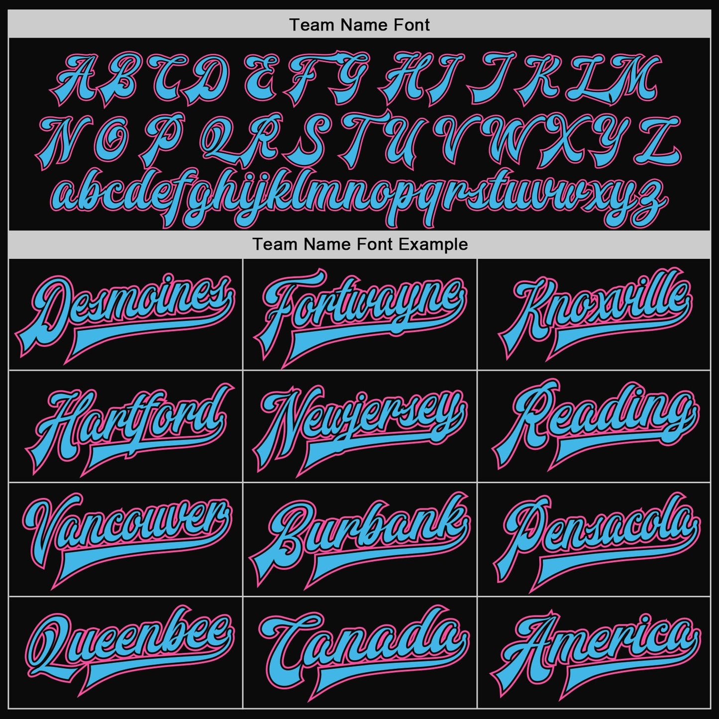 Custom Black Pink Pinstripe Sky Blue Bomber Full-Snap Varsity Letterman Jacket view 6