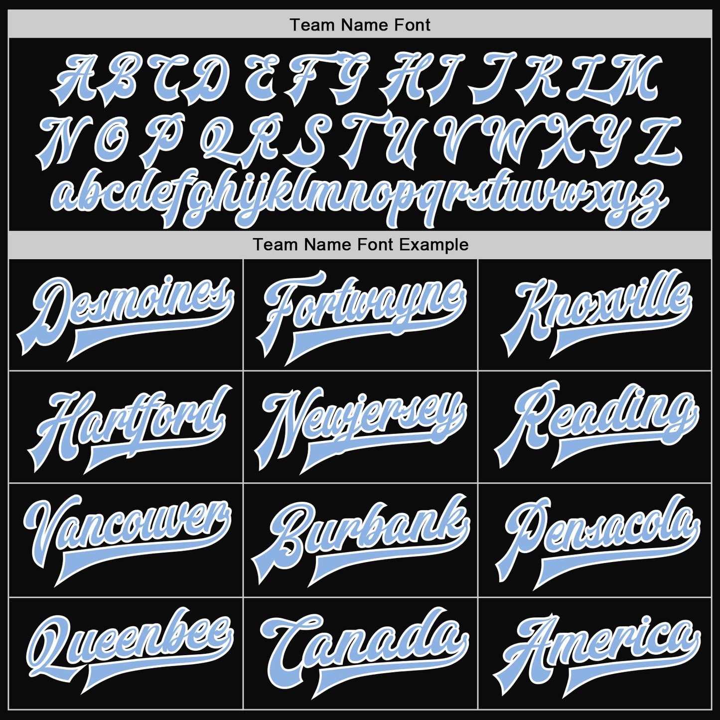 Custom Black White Pinstripe Light Blue Bomber Full-Snap Varsity Letterman Jacket view 6
