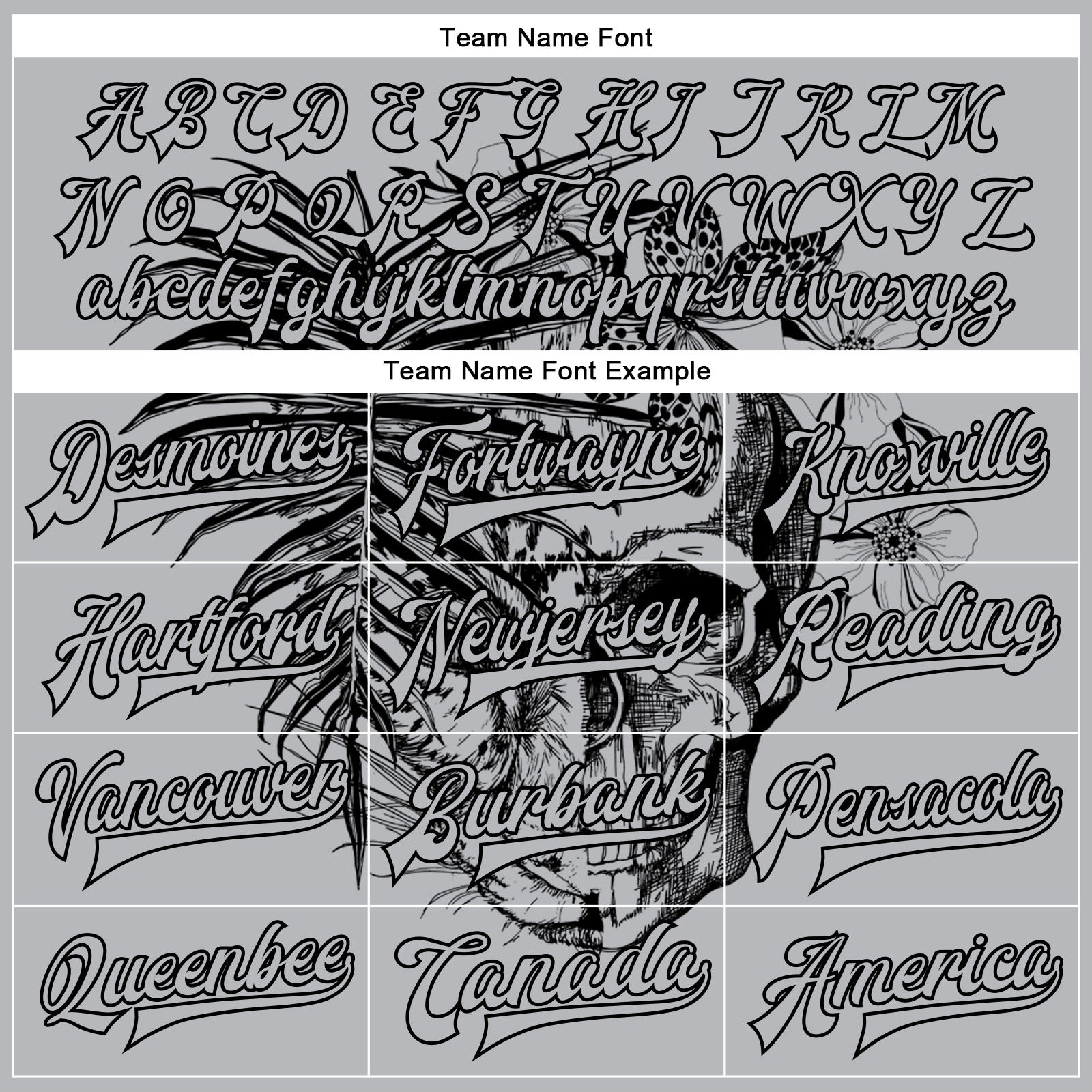 Custom Gray Black Tropical Plant Leopard Skull Fashion 3D Bomber Full-Snap Varsity Letterman Two Tone Jacket view 6