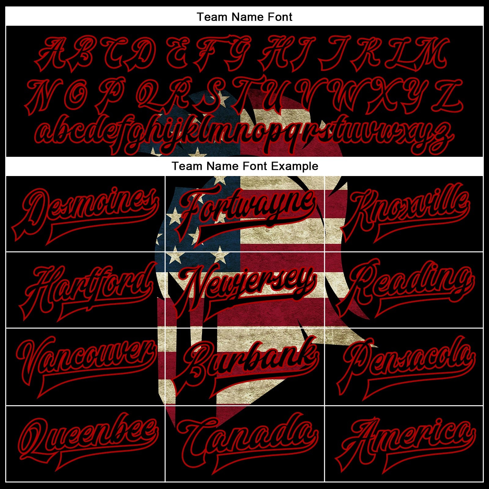 Custom Black Red-City Cream Spartan Logo With Vintage USA Flag 3D Pattern Design Bomber Full-Snap Varsity Letterman Two Tone Jacket view 6