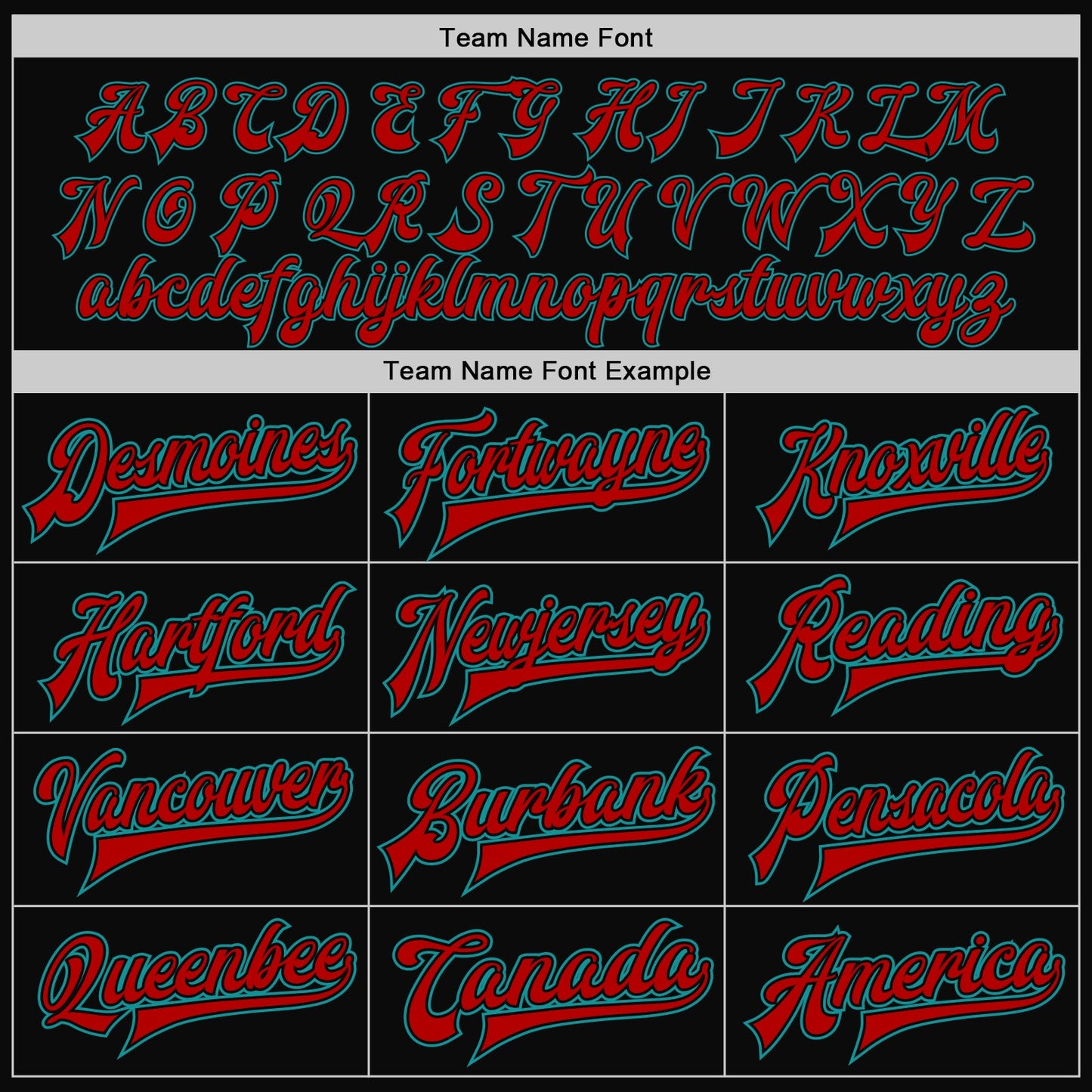 Custom Black Teal-Red Bomber Full-Snap Varsity Letterman Two Tone Jacket view 6