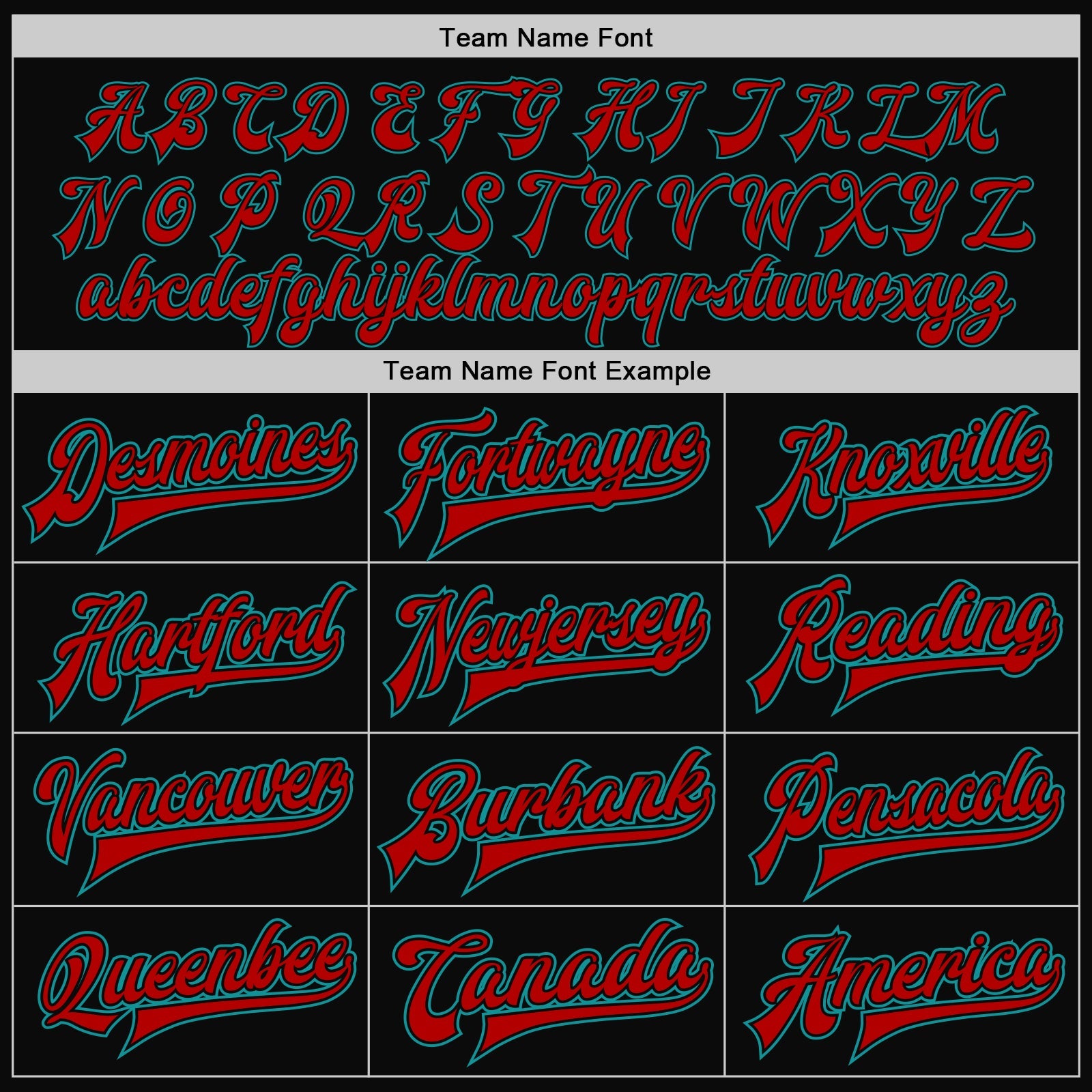 Custom Black Teal-Red Bomber Full-Snap Varsity Letterman Two Tone Jacket view 6