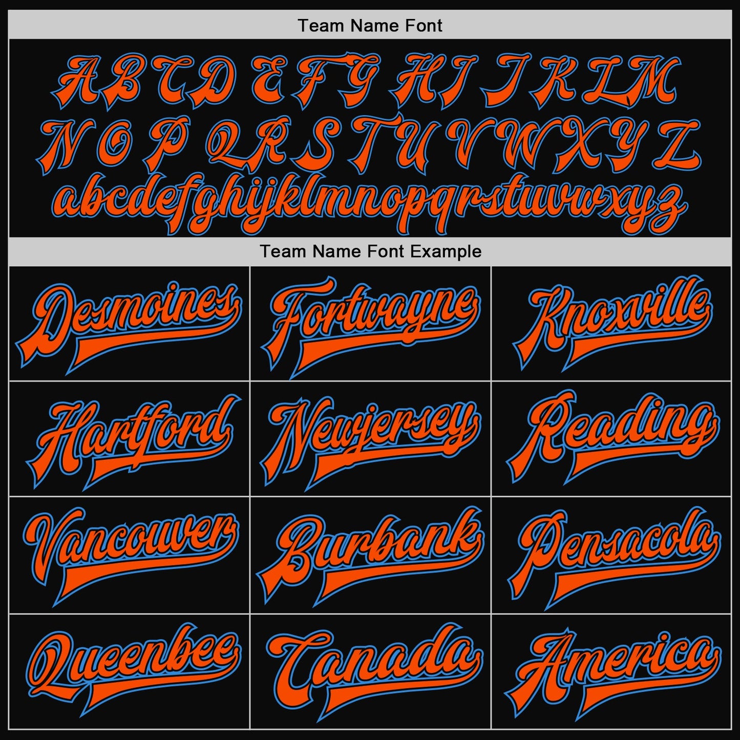 Custom Black Powder Blue-Orange Bomber Full-Snap Varsity Letterman Two Tone Jacket view 6