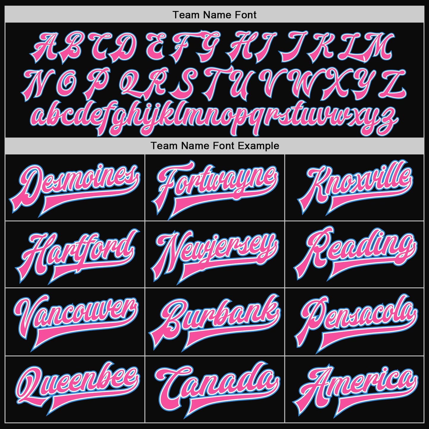 Custom Black Powder Blue-Pink Bomber Full-Snap Varsity Letterman Two Tone Jacket view 6