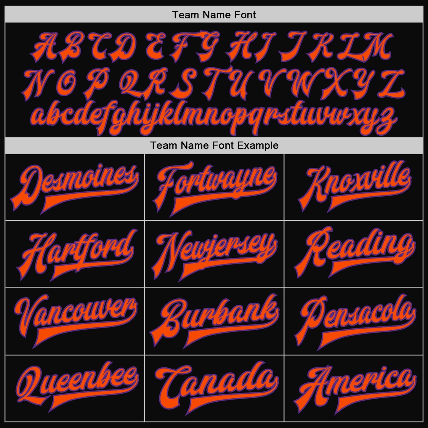 Custom Black Purple-Orange Bomber Full-Snap Varsity Letterman Two Tone Jacket view 6
