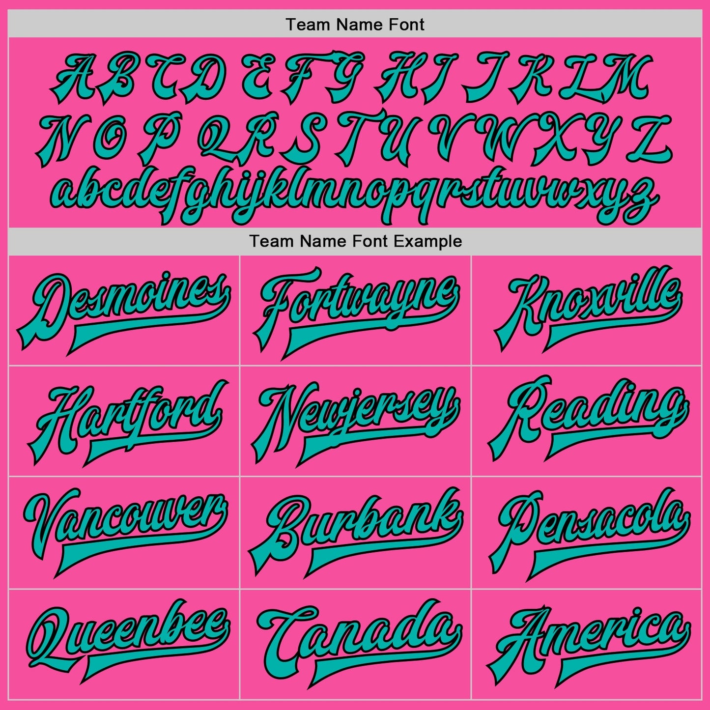 Custom Pink Aqua-Black Bomber Full-Snap Varsity Letterman Two Tone Jacket view 6