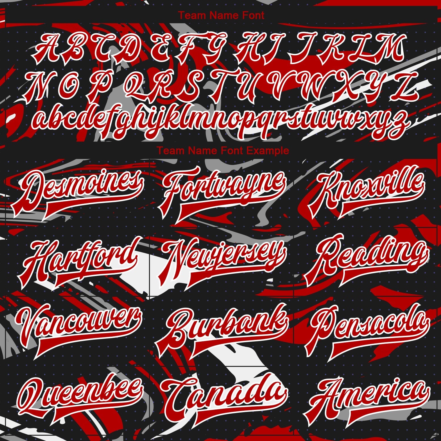 Custom Figure Red-Black 3D Pattern Design Bomber Full-Snap Varsity Letterman Jacket view 6