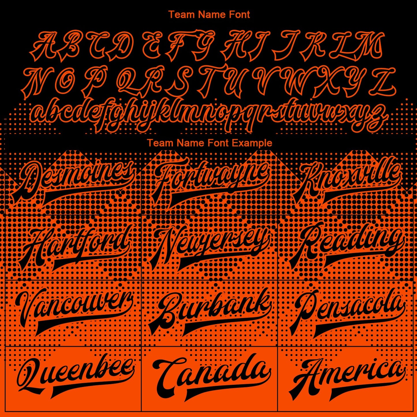 Custom Orange Black 3D Pattern Design Bomber Full-Snap Varsity Letterman Jacket view 6