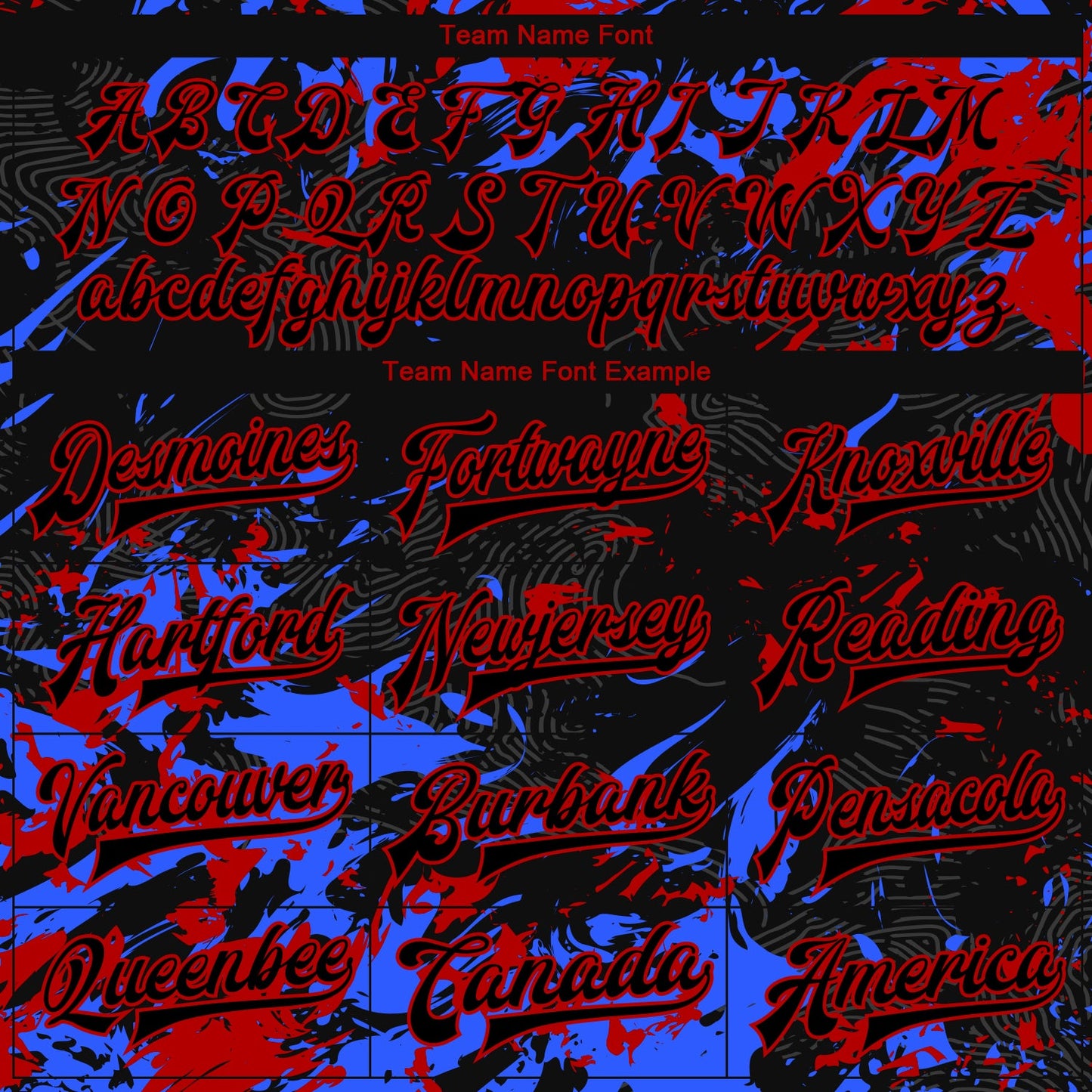 Custom Black Red-Royal 3D Pattern Design Bomber Full-Snap Varsity Letterman Jacket view 6