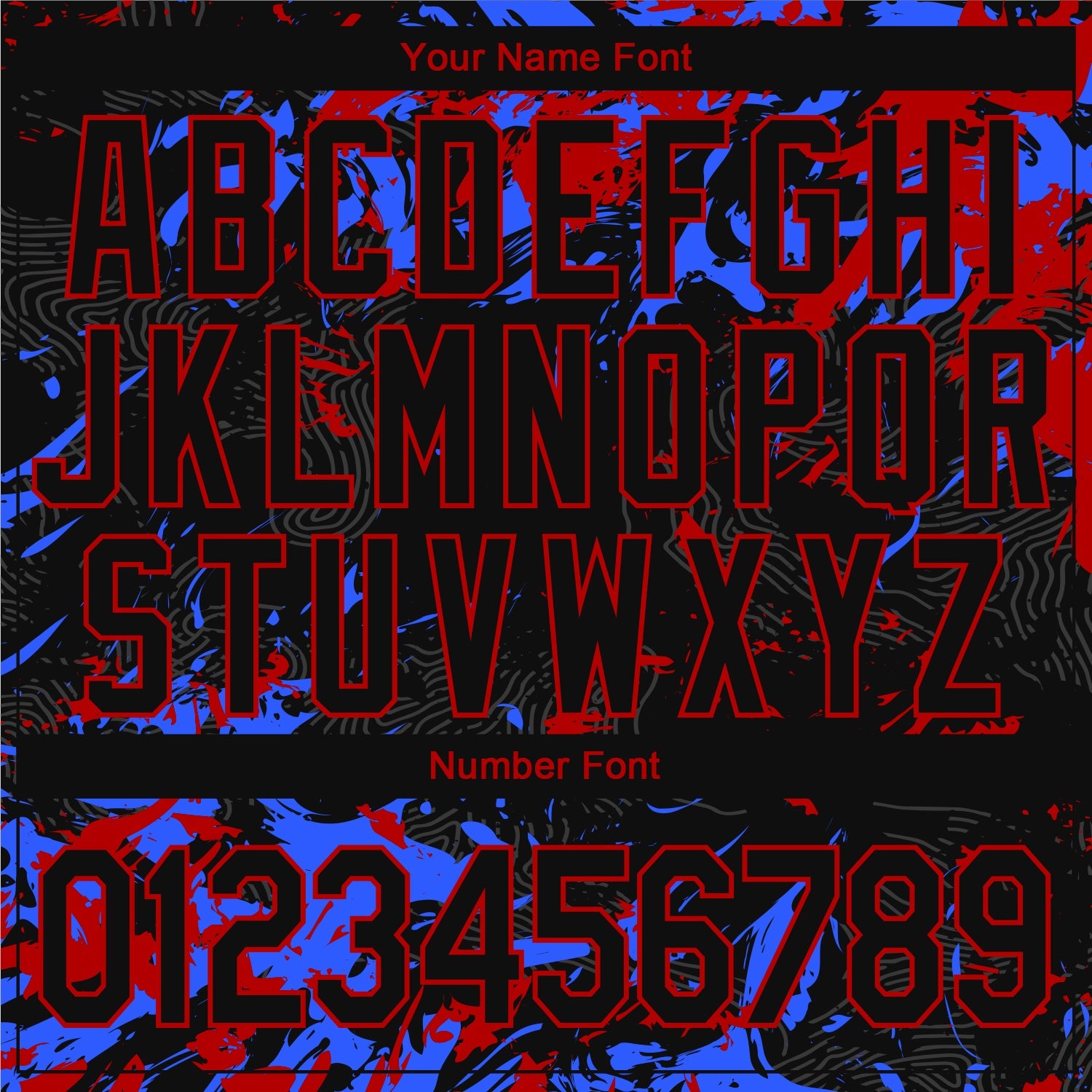 Custom Black Red-Royal 3D Pattern Design Bomber Full-Snap Varsity Letterman Jacket view 7
