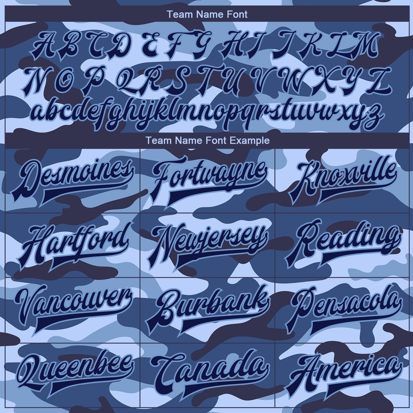 Custom Camo Navy-Light Blue Ocean Camouflage 3D Bomber Full-Snap Varsity Letterman Salute To Service Jacket view 6