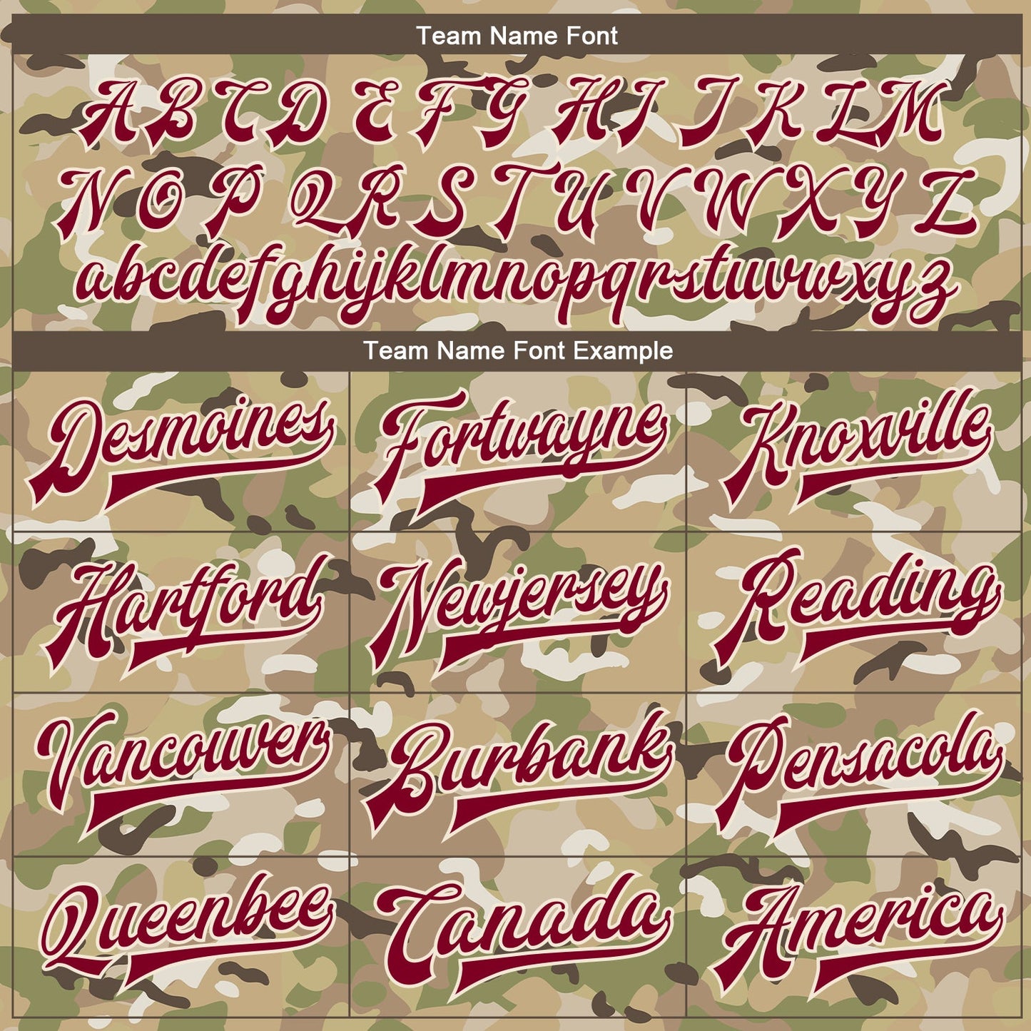 Custom Camo Maroon-Cream Desert Camouflage 3D Bomber Full-Snap Varsity Letterman Salute To Service Jacket view 6