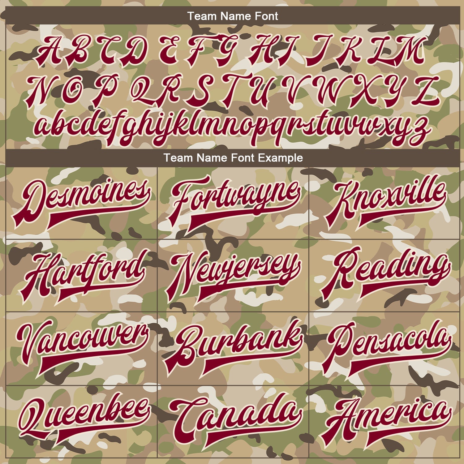 Custom Camo Maroon-Cream Desert Camouflage 3D Bomber Full-Snap Varsity Letterman Salute To Service Jacket view 6