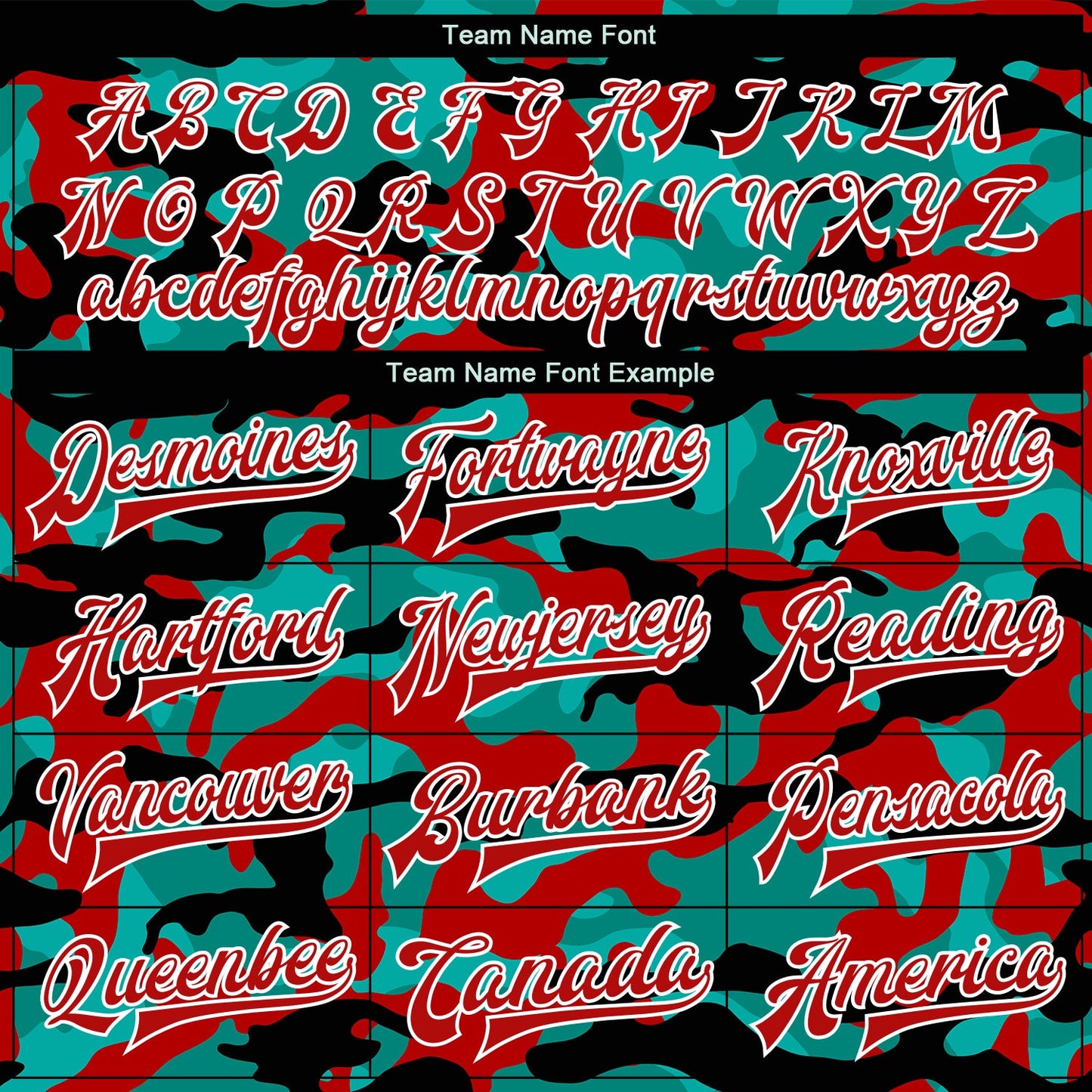 Custom Camo Red-White Fluorescent Camouflage 3D Bomber Full-Snap Varsity Letterman Salute To Service Jacket view 6