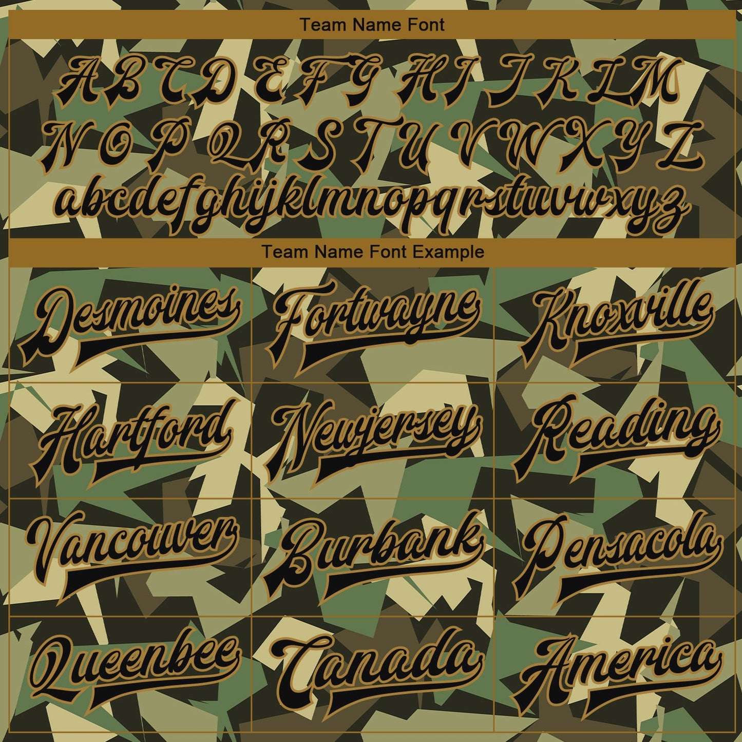 Custom Camo Black-Old Gold Geometric Camouflage 3D Bomber Full-Snap Varsity Letterman Salute To Service Jacket view 6