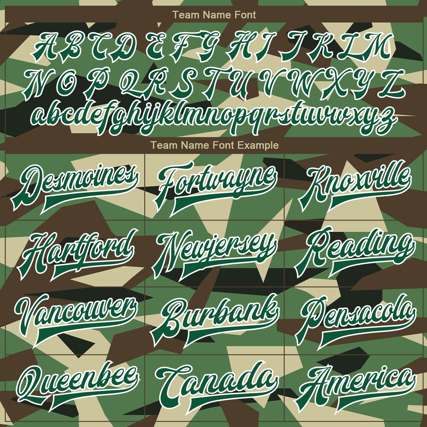 Custom Camo Kelly Green-White Geometric Camouflage 3D Bomber Full-Snap Varsity Letterman Salute To Service Jacket view 6