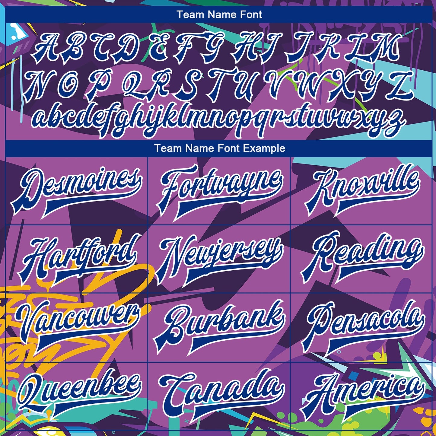 Custom Graffiti Pattern Purple-White Trendy Abstract Urban Street Art 3D Bomber Full-Snap Varsity Letterman Jacket view 6