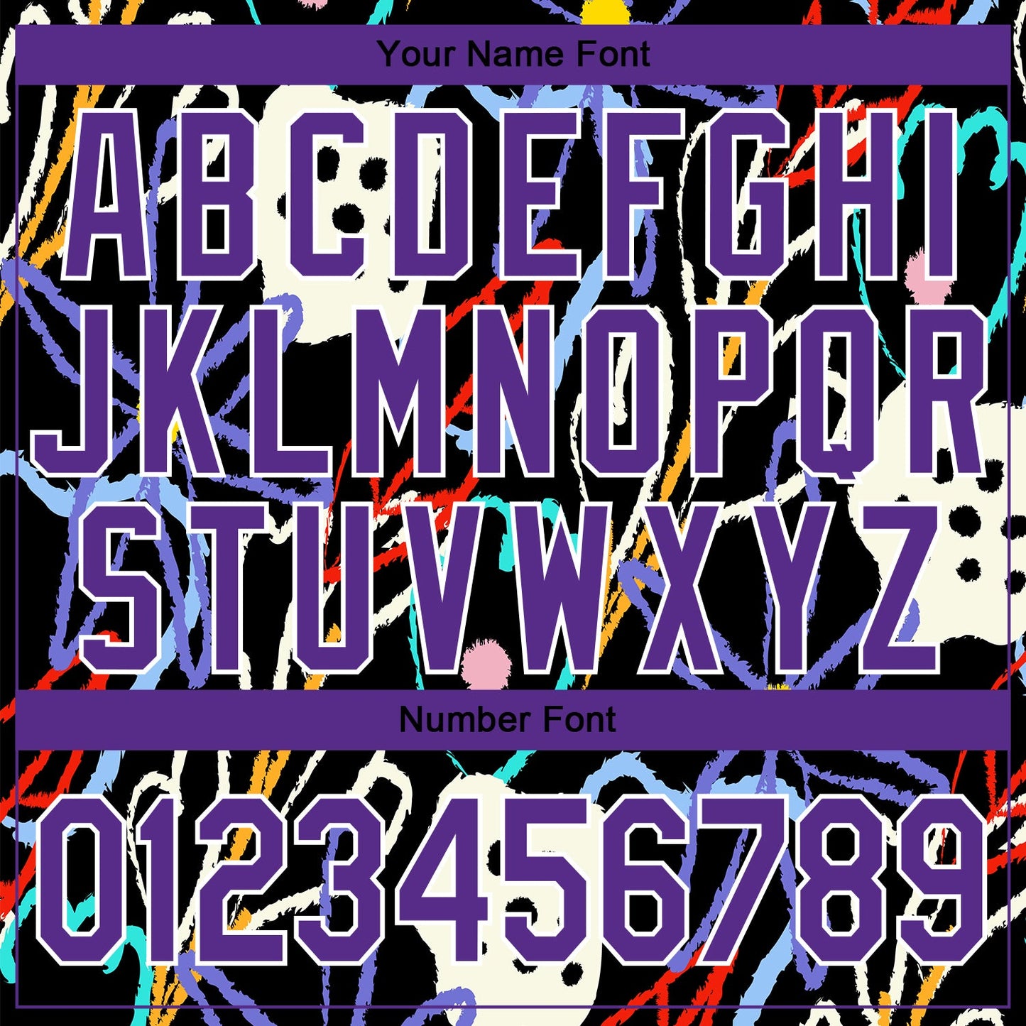 Custom Graffiti Pattern Purple-White Hand Painted Flowers 3D Bomber Full-Snap Varsity Letterman Jacket view 7