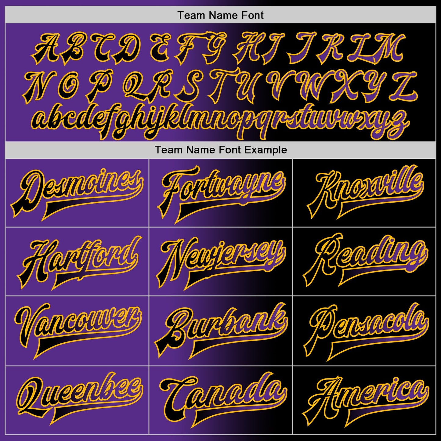 Custom Black Purple-Gold Bomber Full-Snap Varsity Letterman Gradient Fashion Jacket view 6