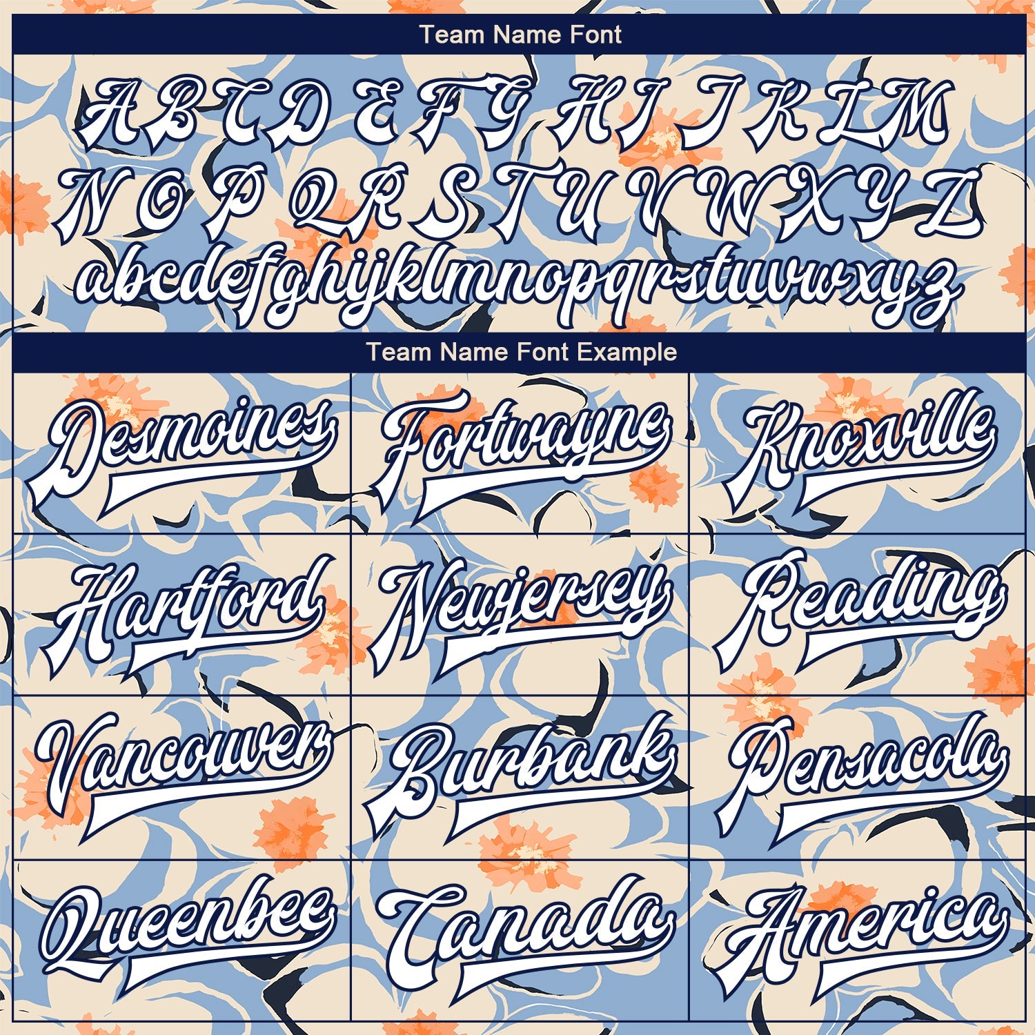 Custom Graffiti Pattern White-Royal Flower Pastoral Style 3D Bomber Full-Snap Varsity Letterman Jacket view 6