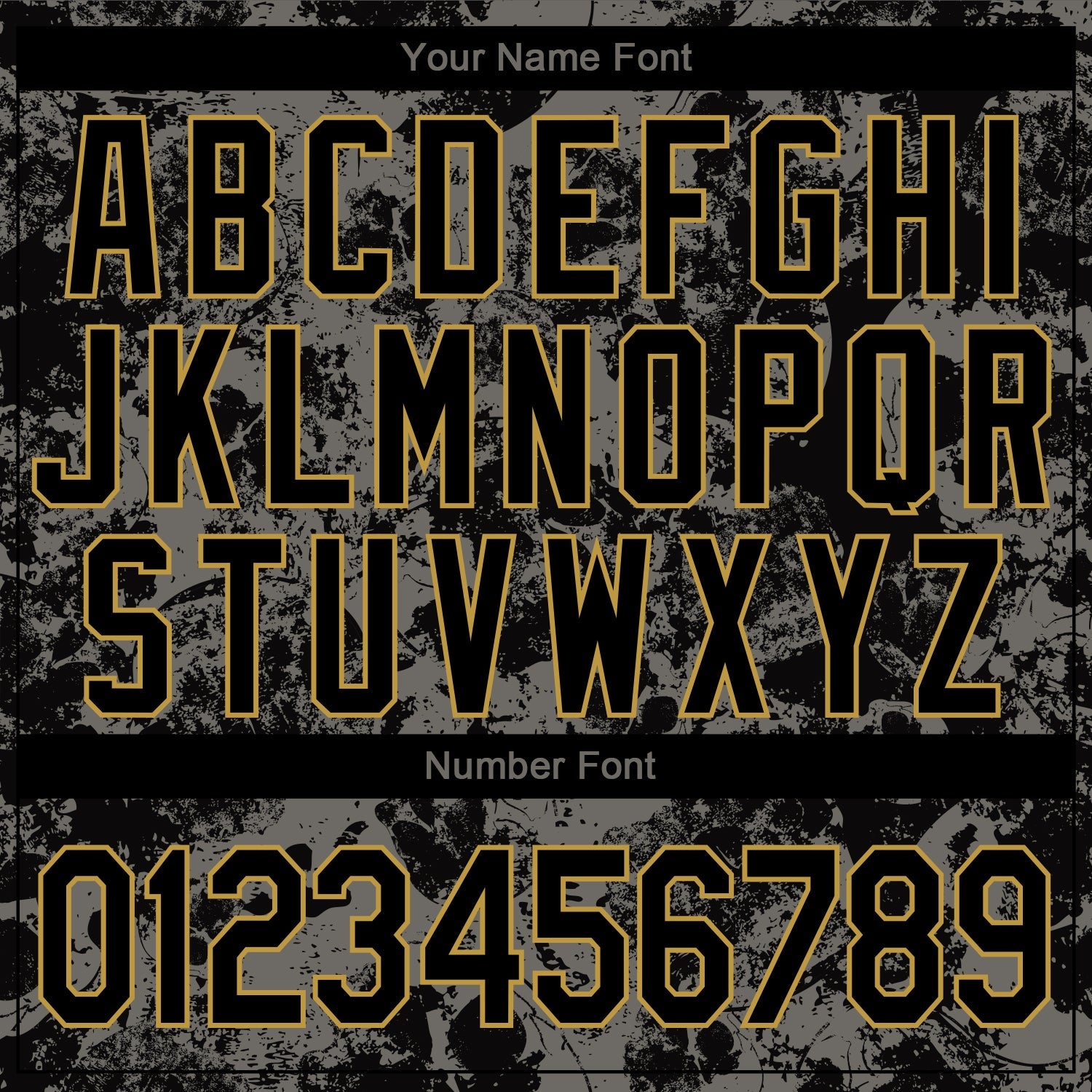 Custom Black Old Gold Skull Fashion 3D Bomber Full-Snap Varsity Letterman Jacket view 7