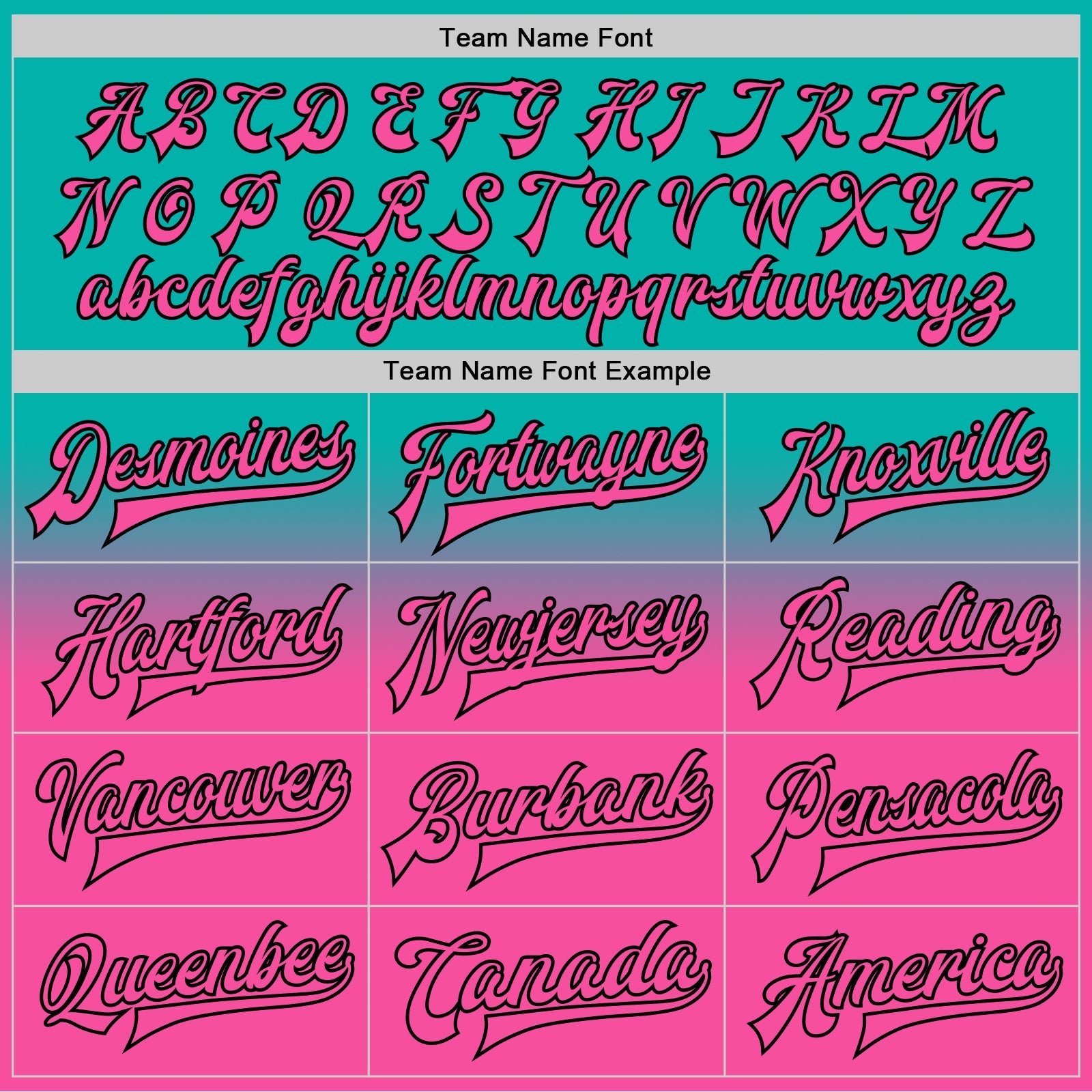 Custom Aqua Pink-Black Bomber Full-Snap Varsity Letterman Fade Fashion Jacket view 6