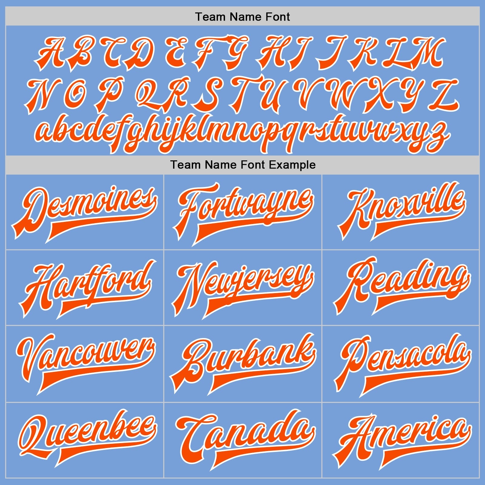 Custom Light Blue Orange-White Bomber Full-Snap Varsity Letterman Two Tone Jacket view 6